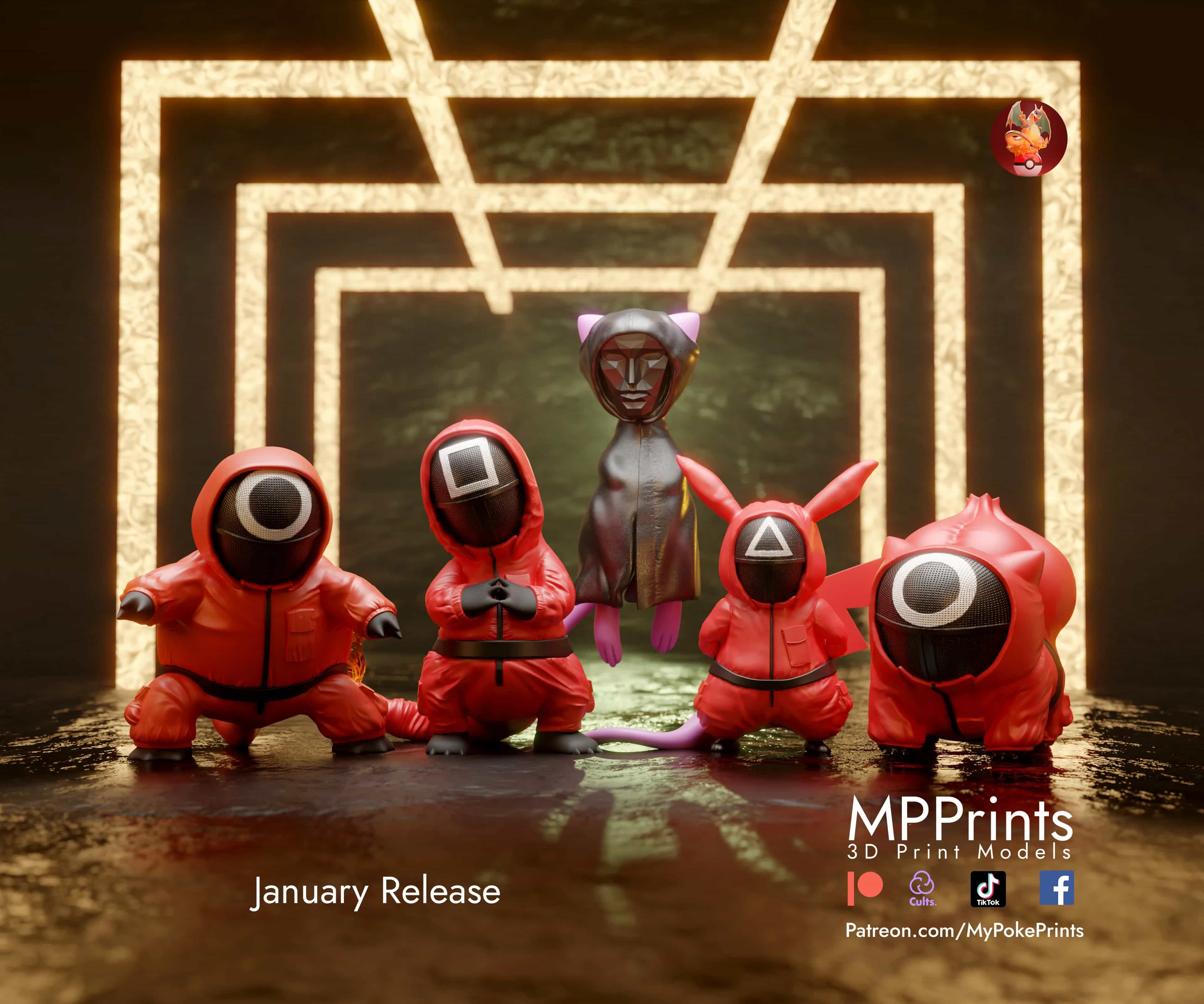 Pokemon x Squid Game - Crossover