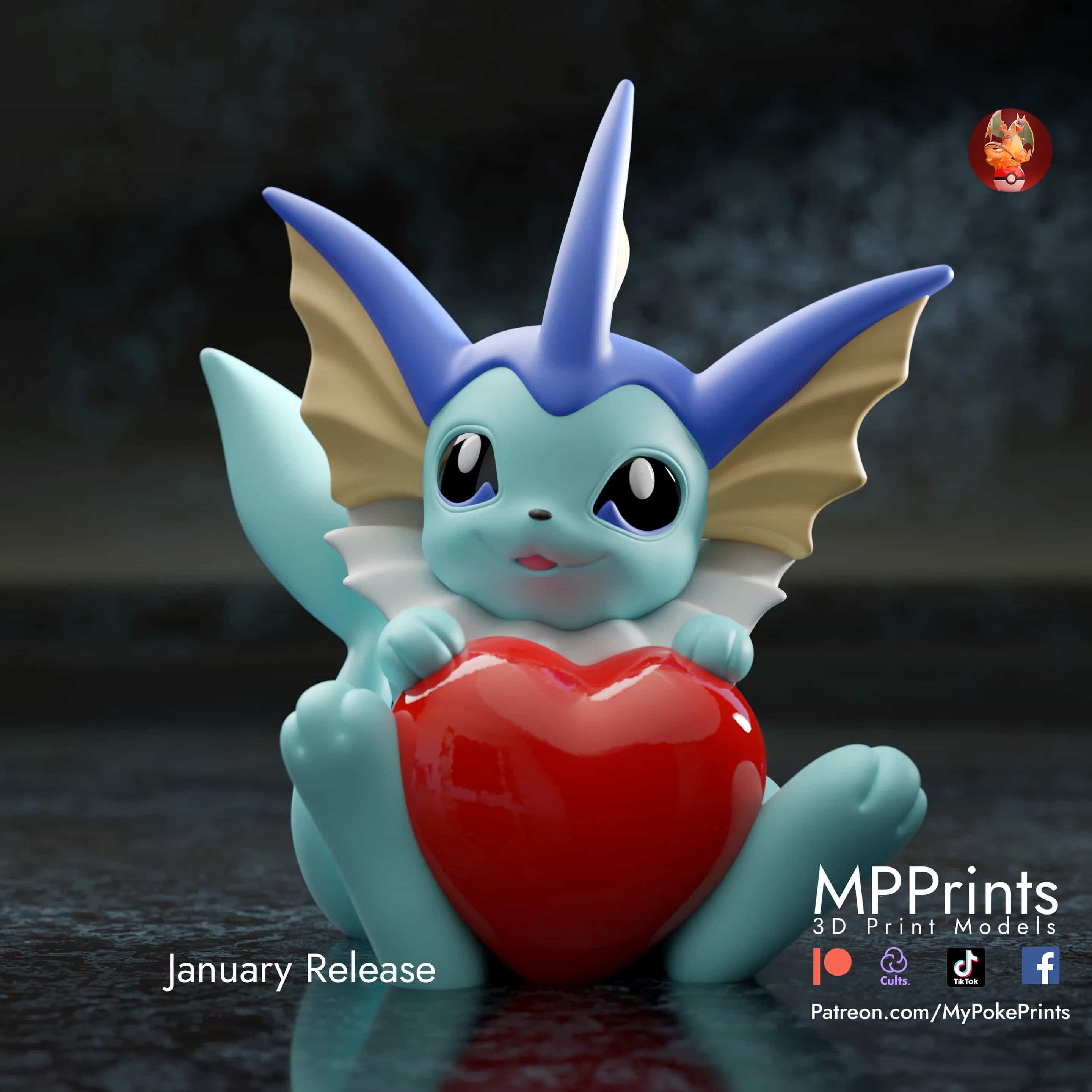 Vaporeon heart