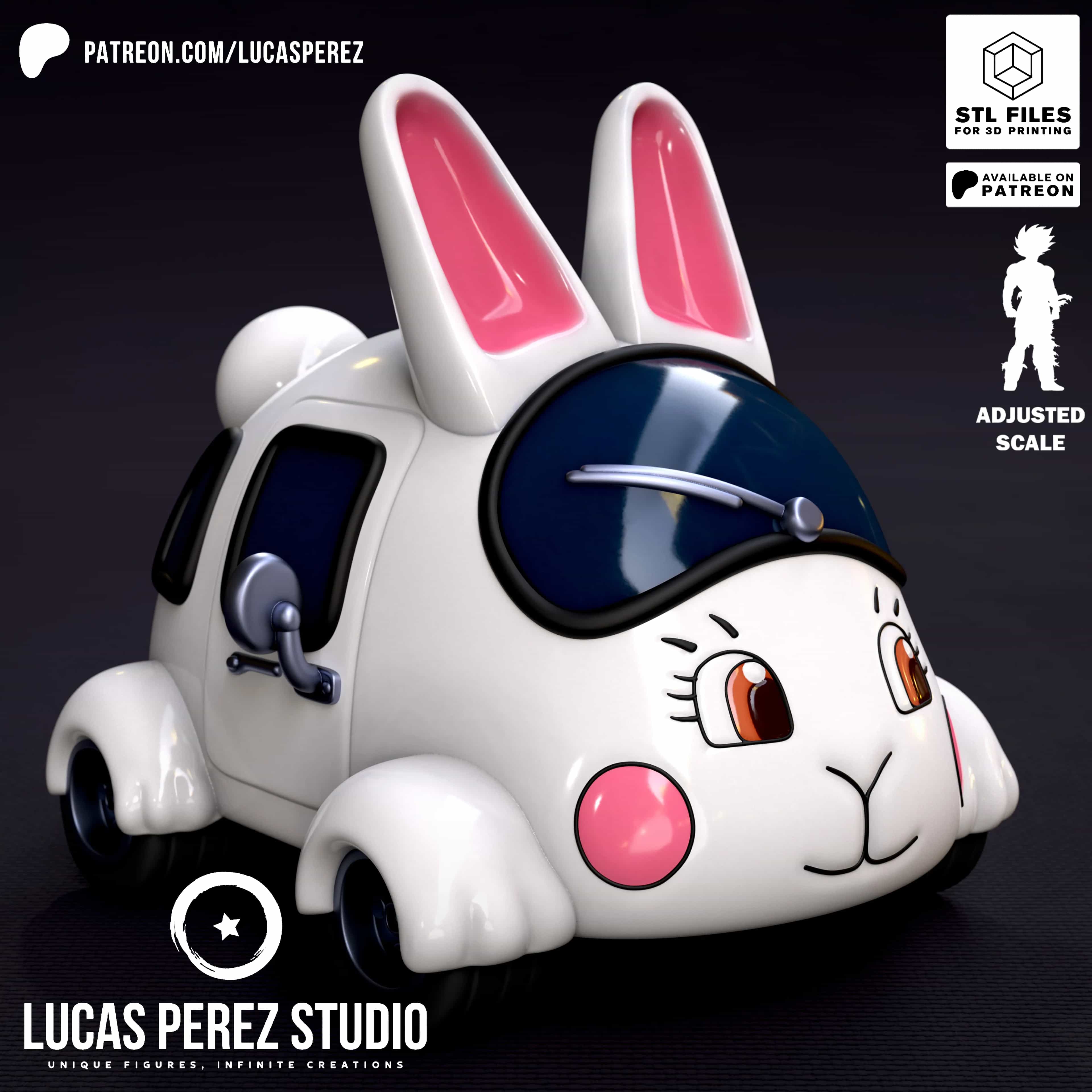 Coche de Boss Rabbit - Dragon Ball