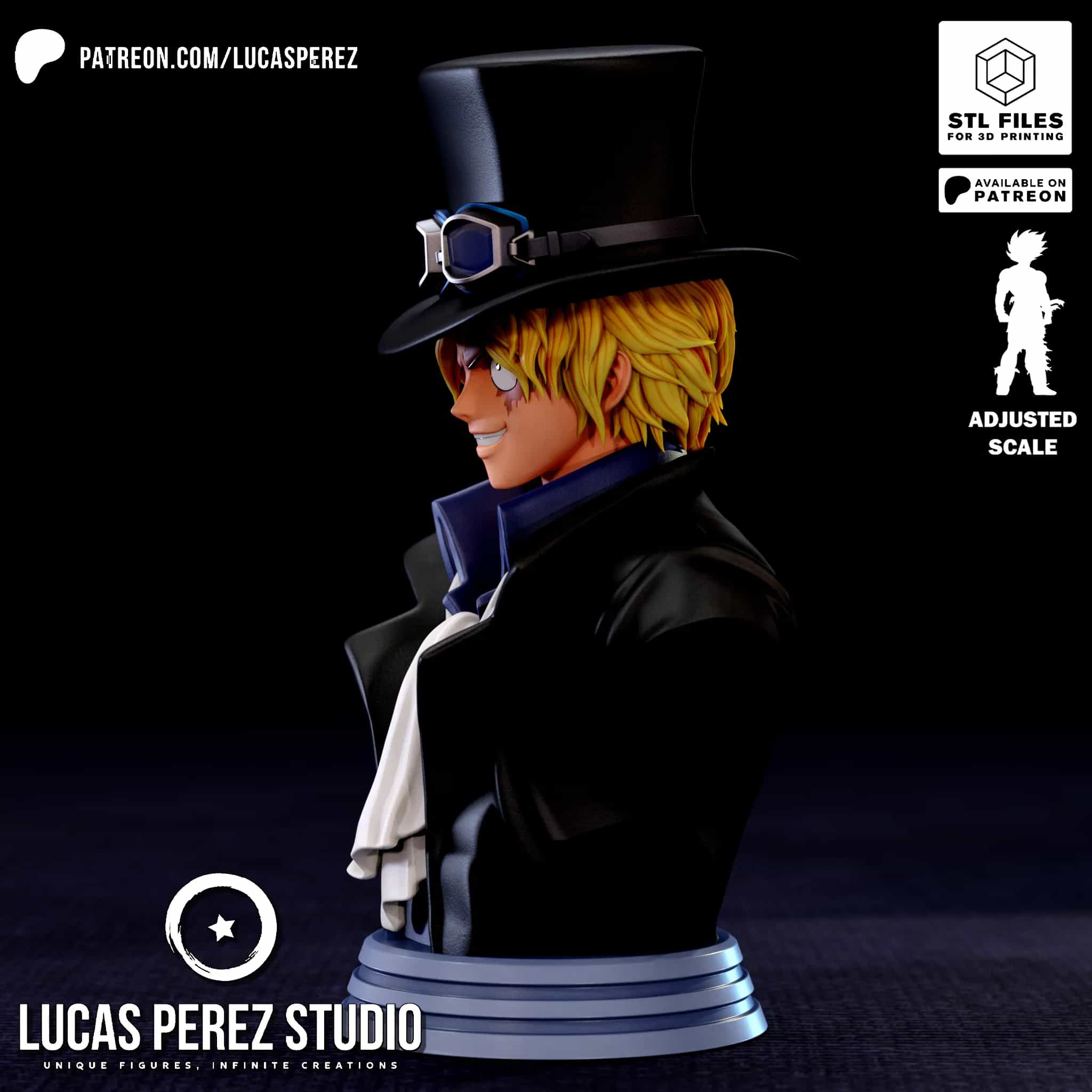 Busto de Sabo - One Piece