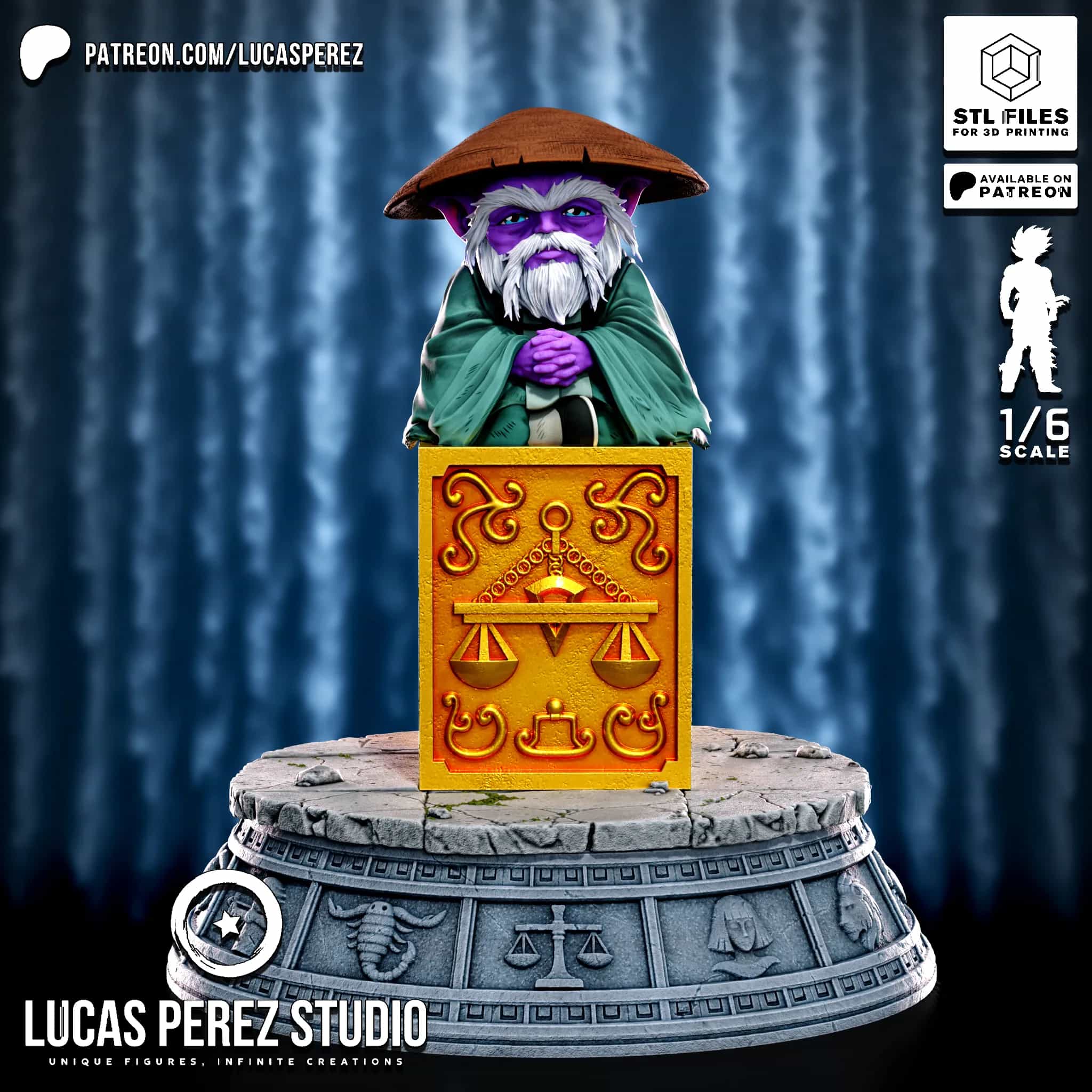 Dohko de Libra - Caballeros del Zodiaco