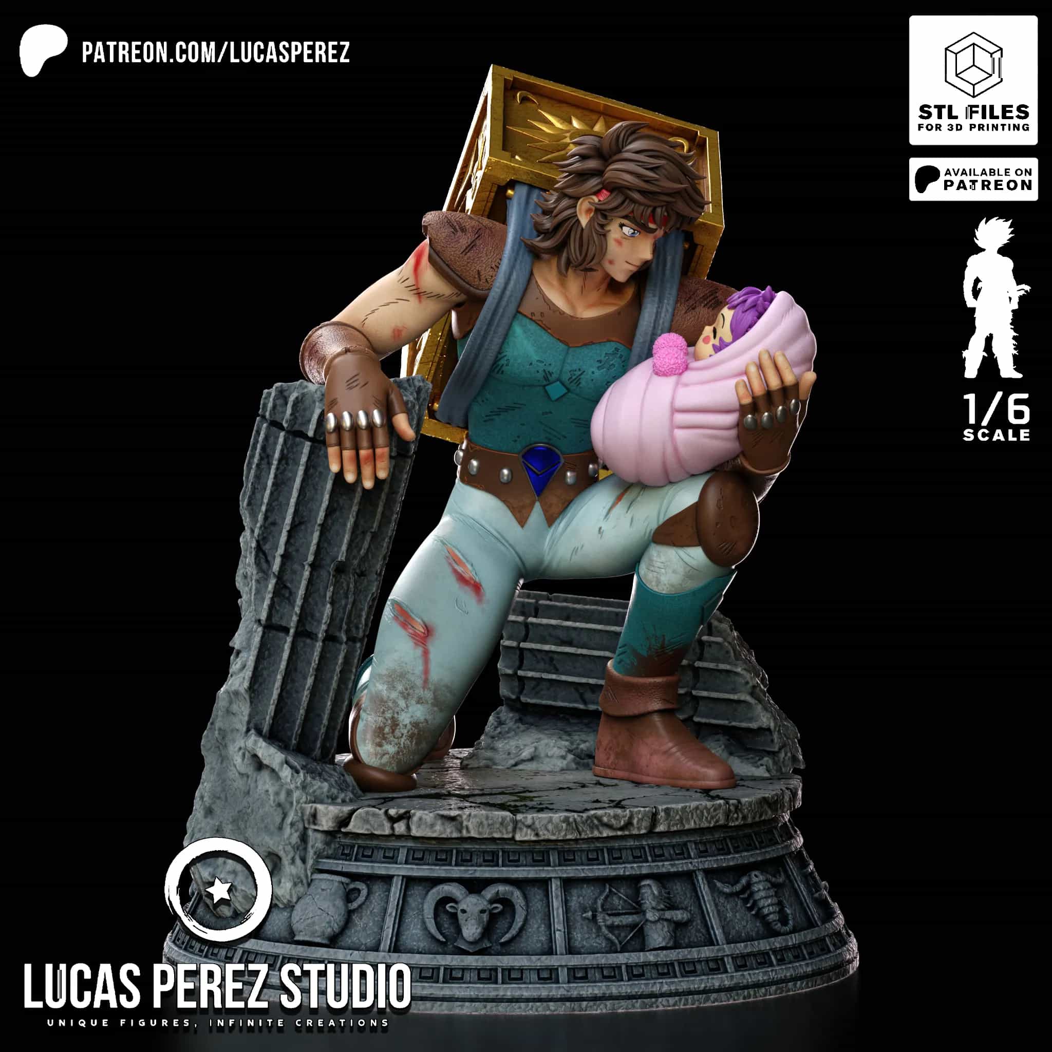 Aioros de Sagitario - Caballeros del Zodiaco