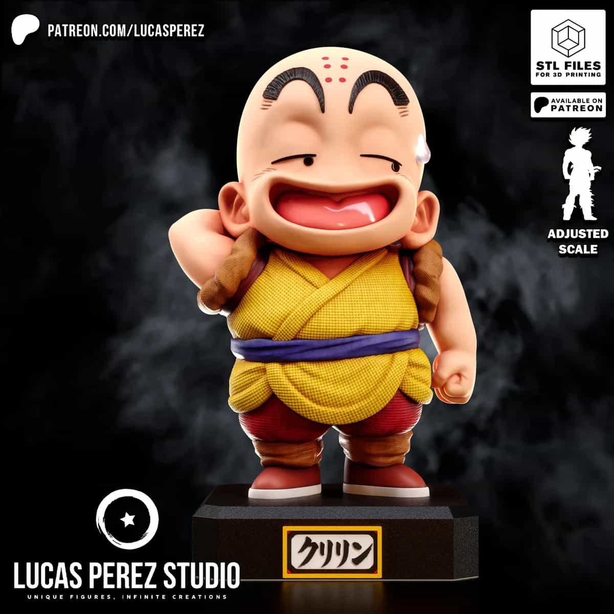 Krillin Niño - Dragon Ball