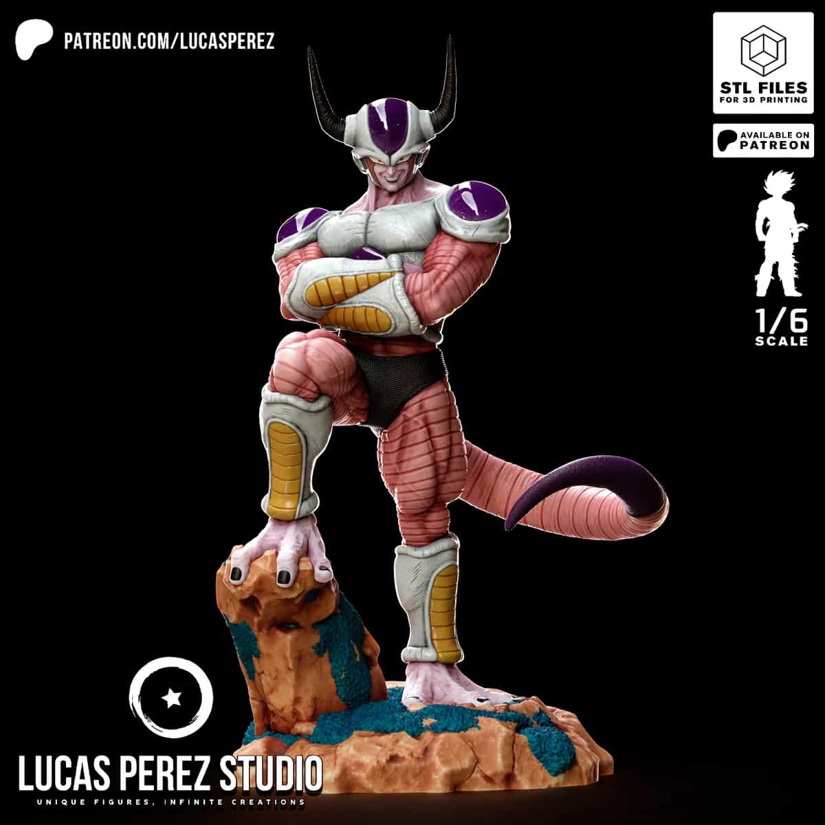 Freezer Segunda Forma - Dragon Ball