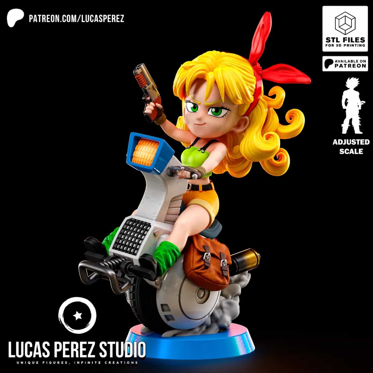 Chibi Lunch Rubia - Dragon Ball