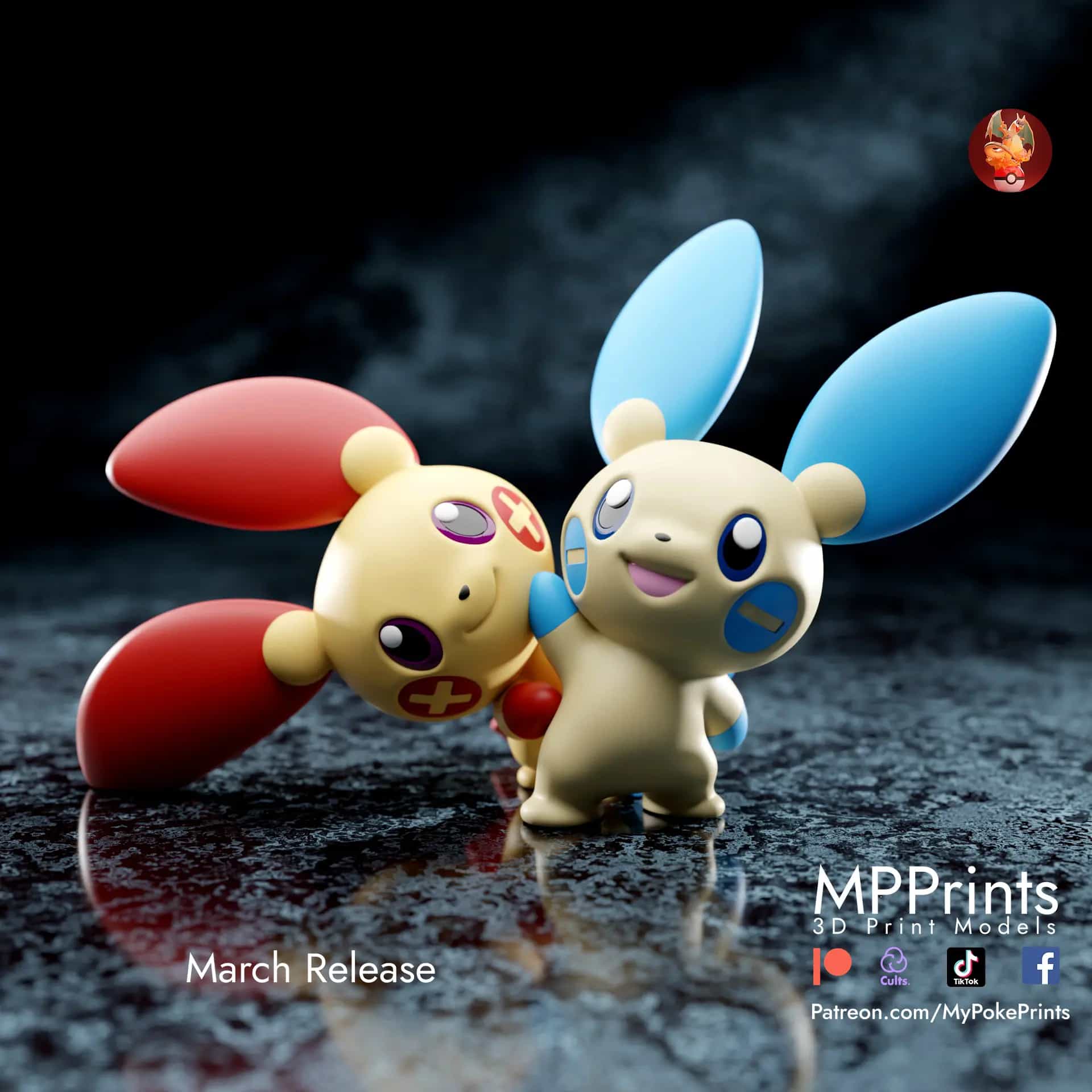 Plusle y Minun - Pokémon