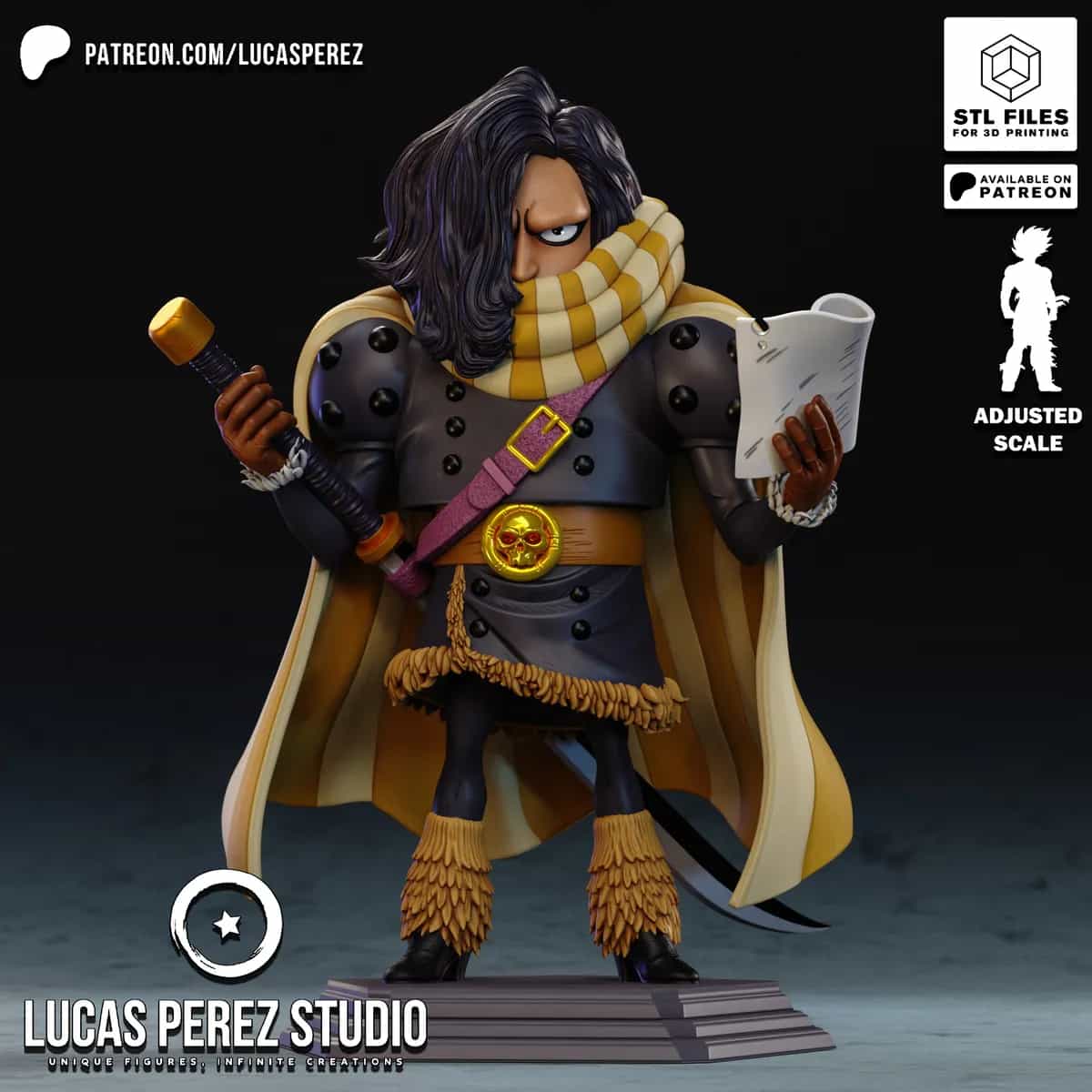 Chibi Road (Gol D. Roger) - One Piece