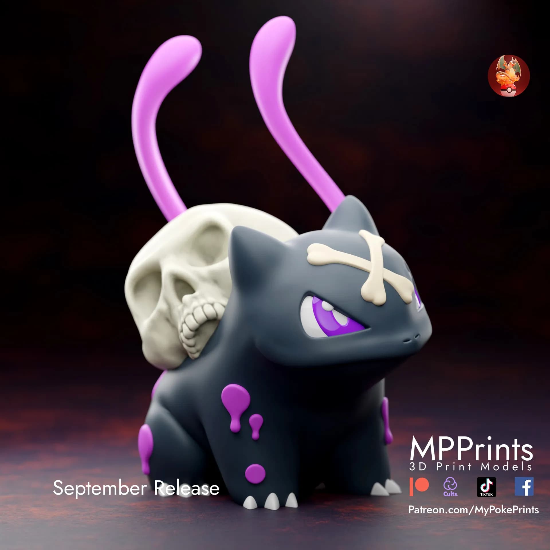 Bulbasaur Skull - Imagen 3
