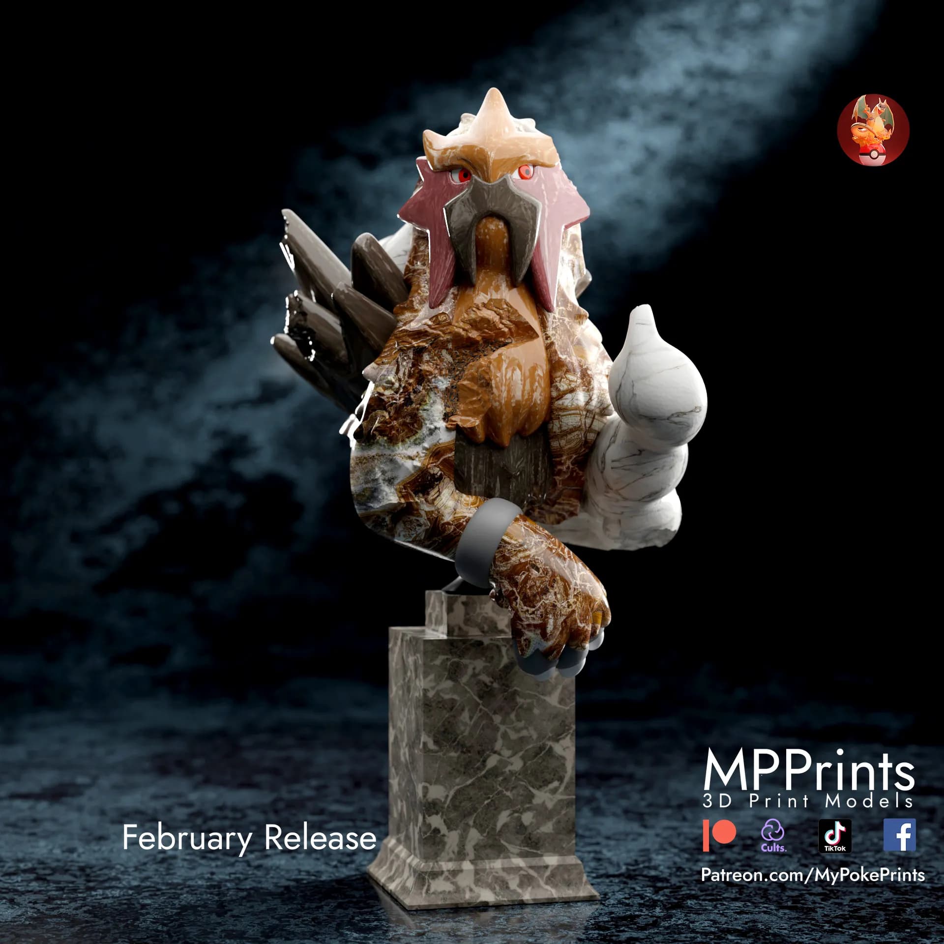 Busto de Entei - Imagen 1