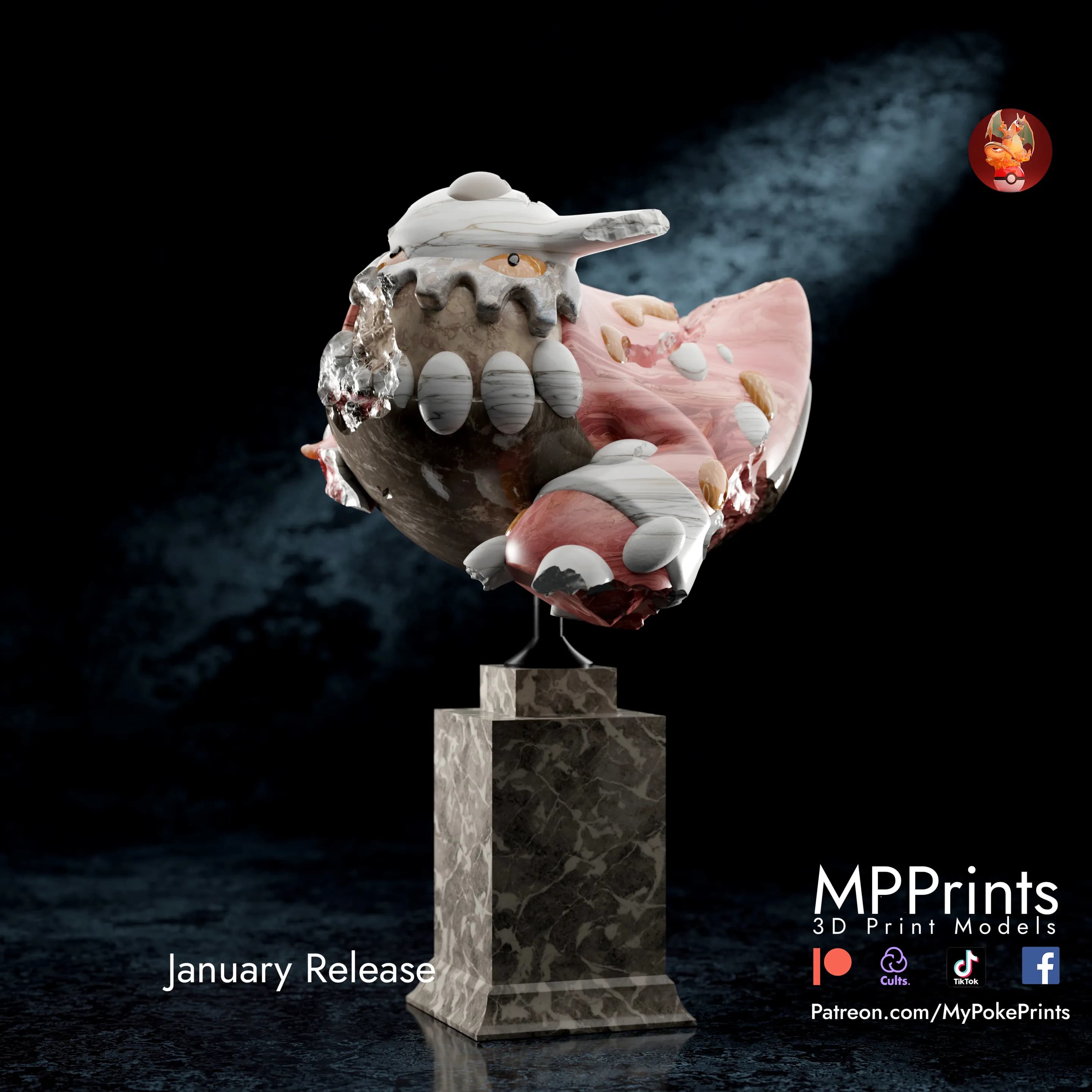 Busto de Heatran - Imagen 1