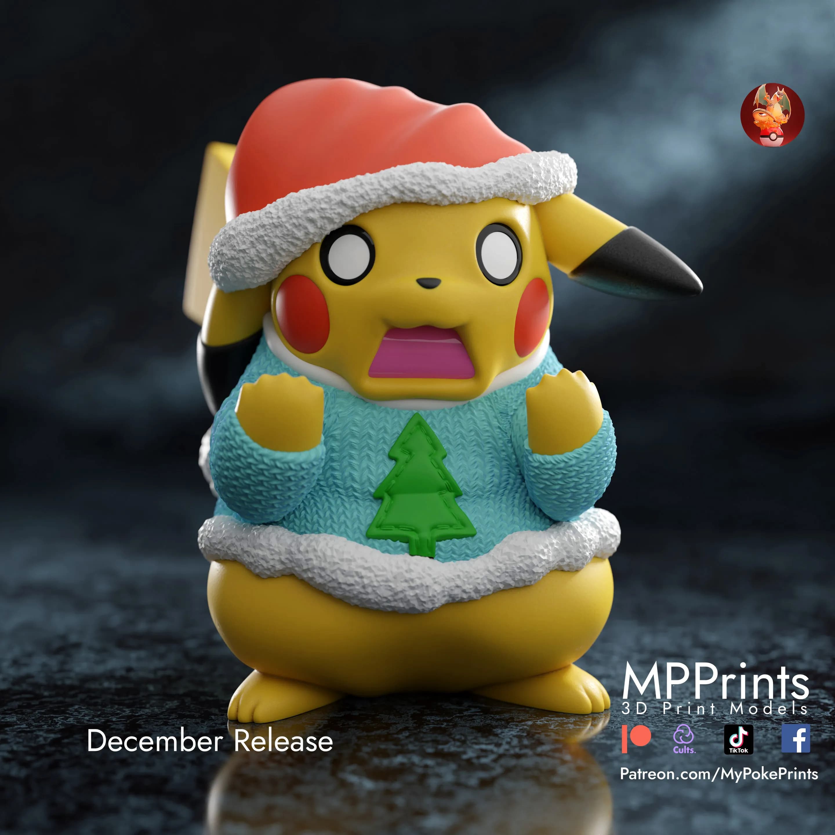 Pikachu Navidad - Imagen 1