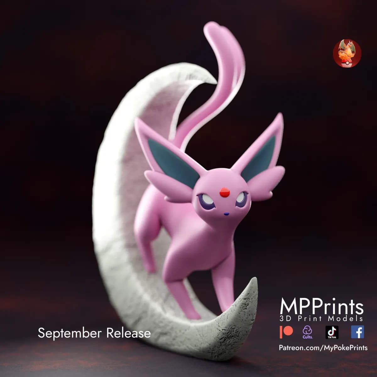 Espeon on Moon - Imagen 2