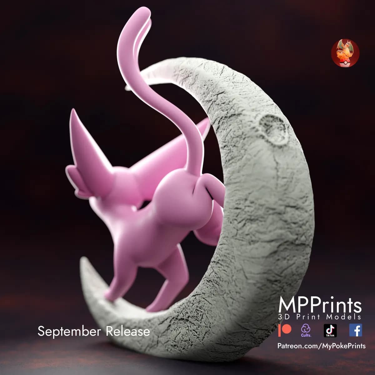 Espeon on Moon - Imagen 3