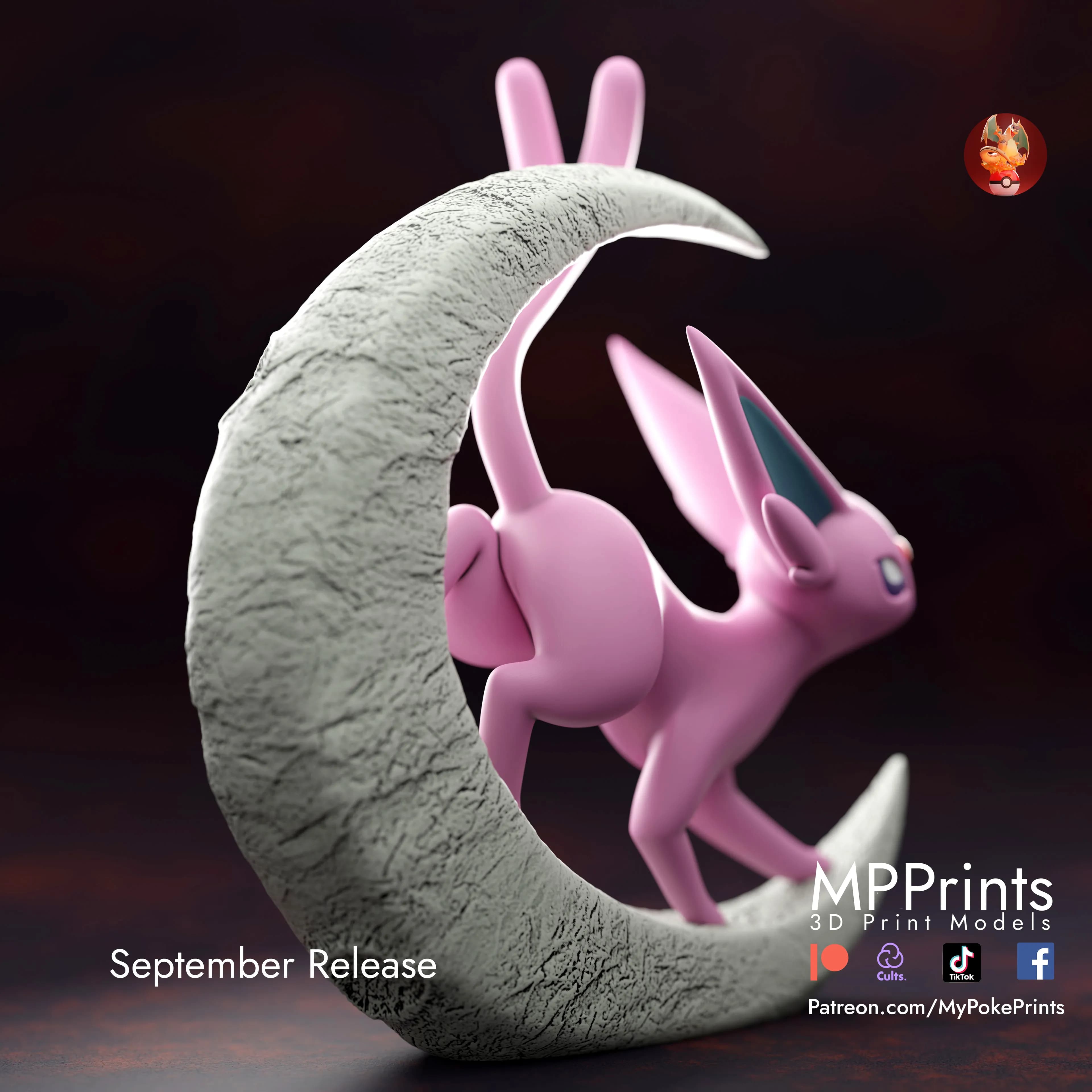 Espeon on Moon - Imagen 4