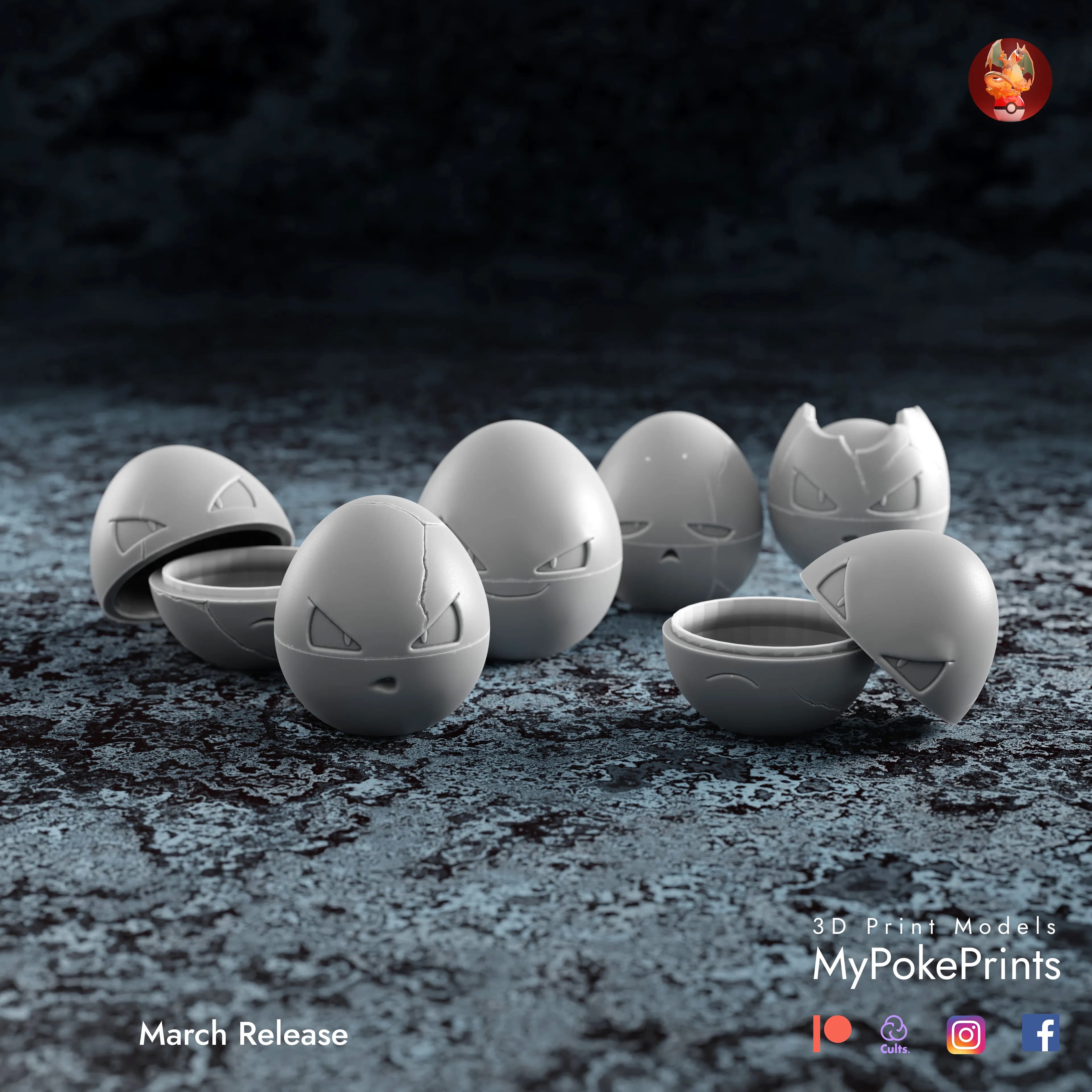 Exeggcute jars - Imagen 1