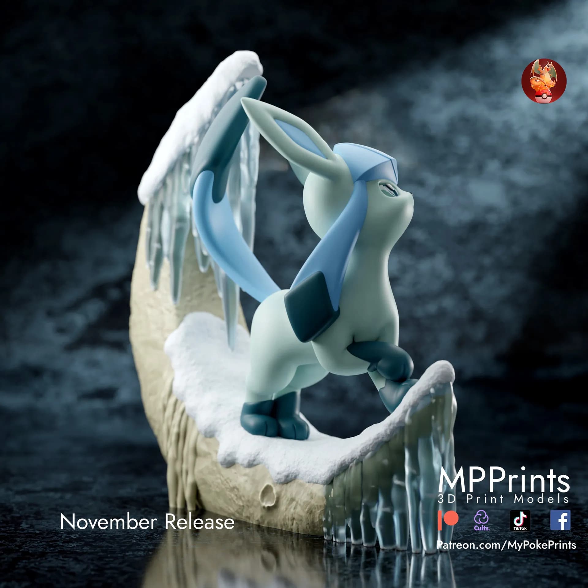 Glaceon on Moon - Imagen 2