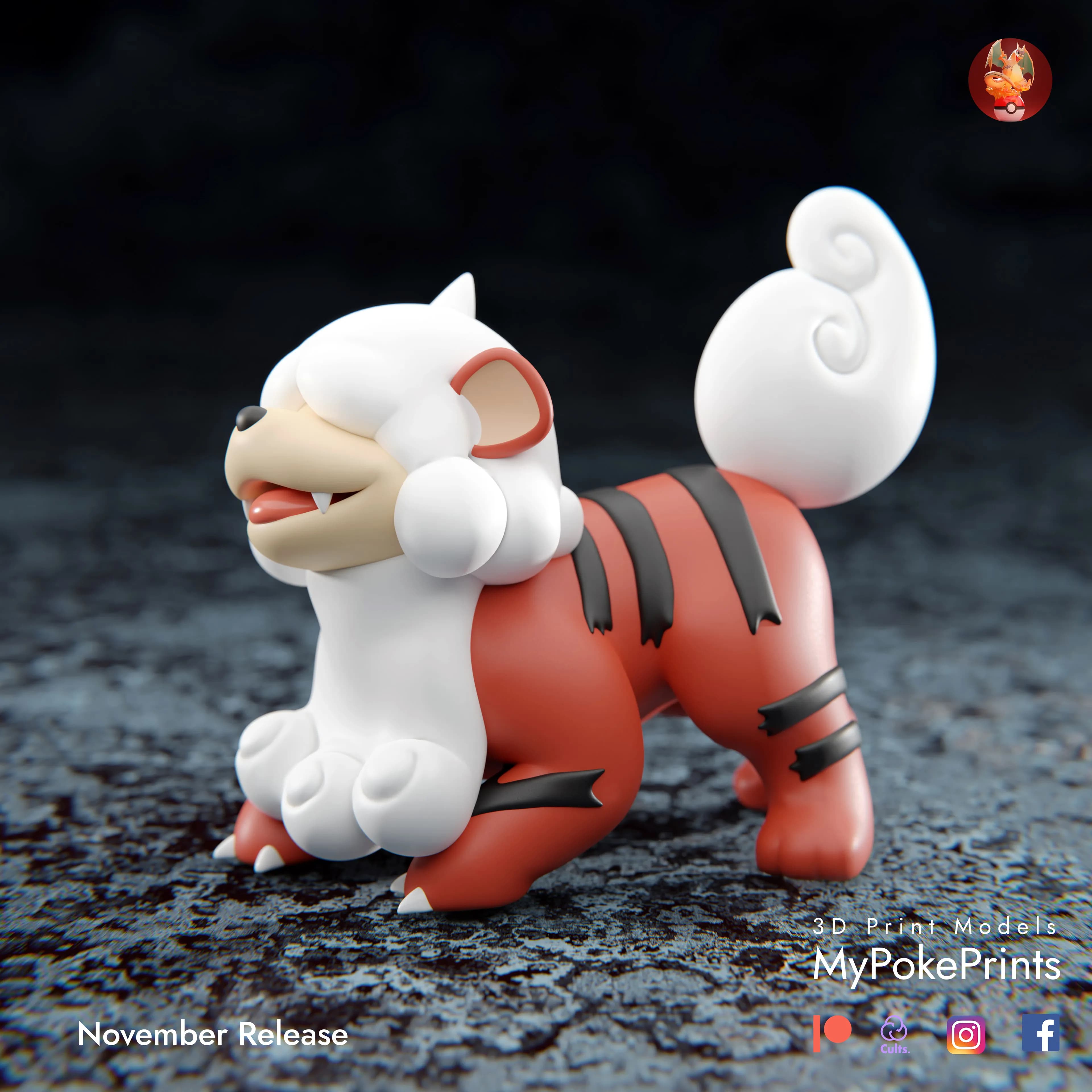 Growlithe Hisuian - Imagen 1