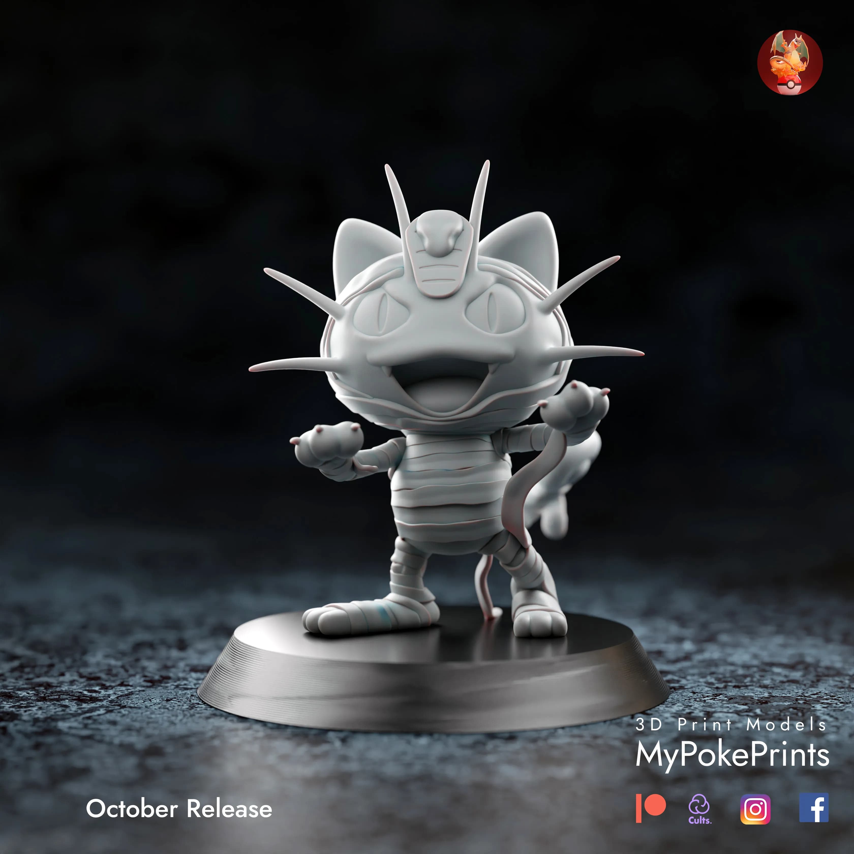 Meowth mummy - Imagen 1