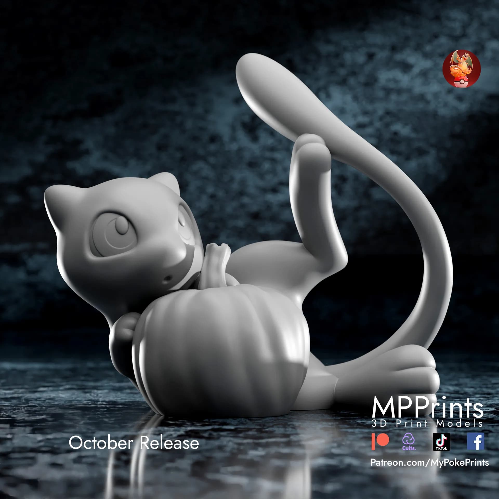 Mew pumpkin - Imagen 1