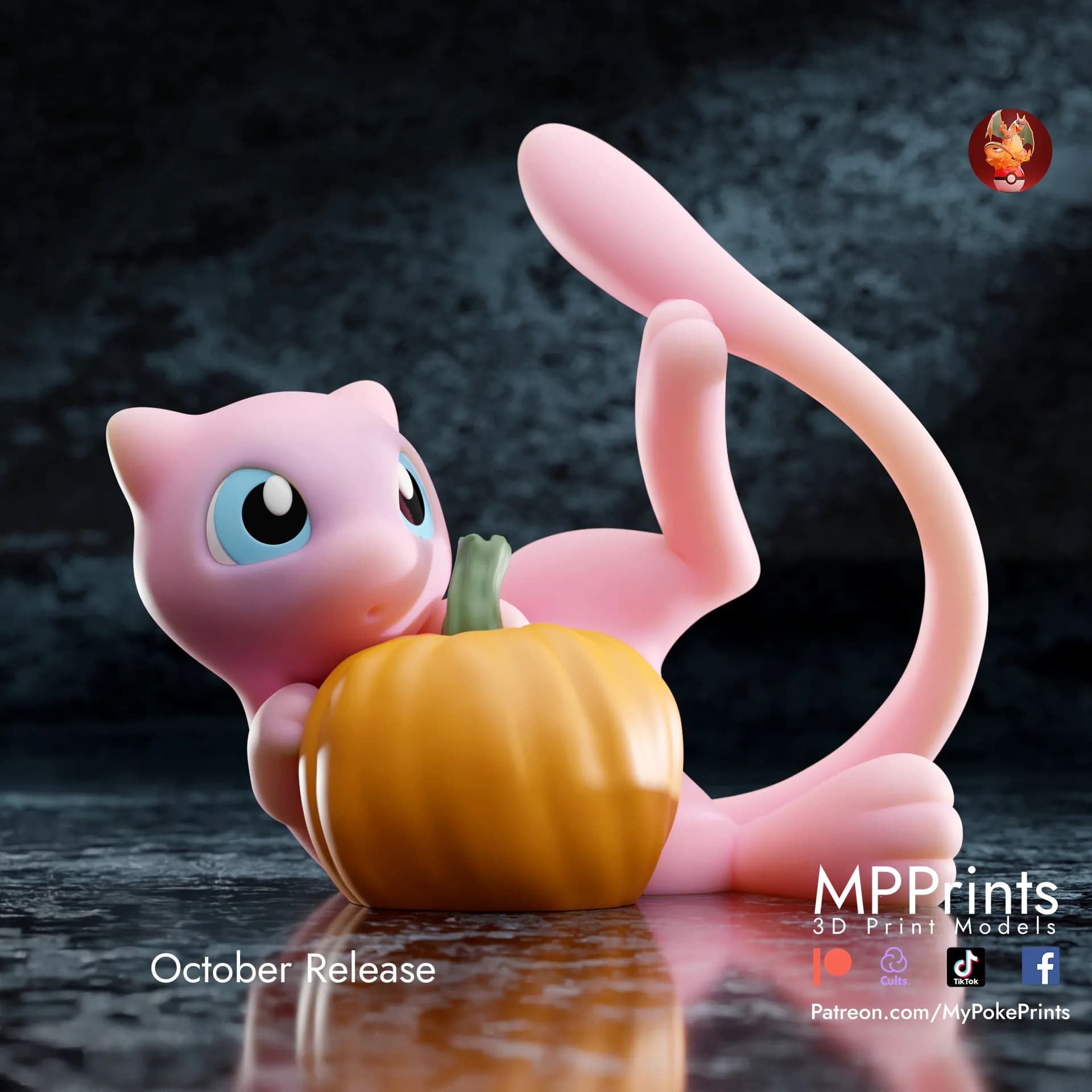 Mew pumpkin - Imagen 2