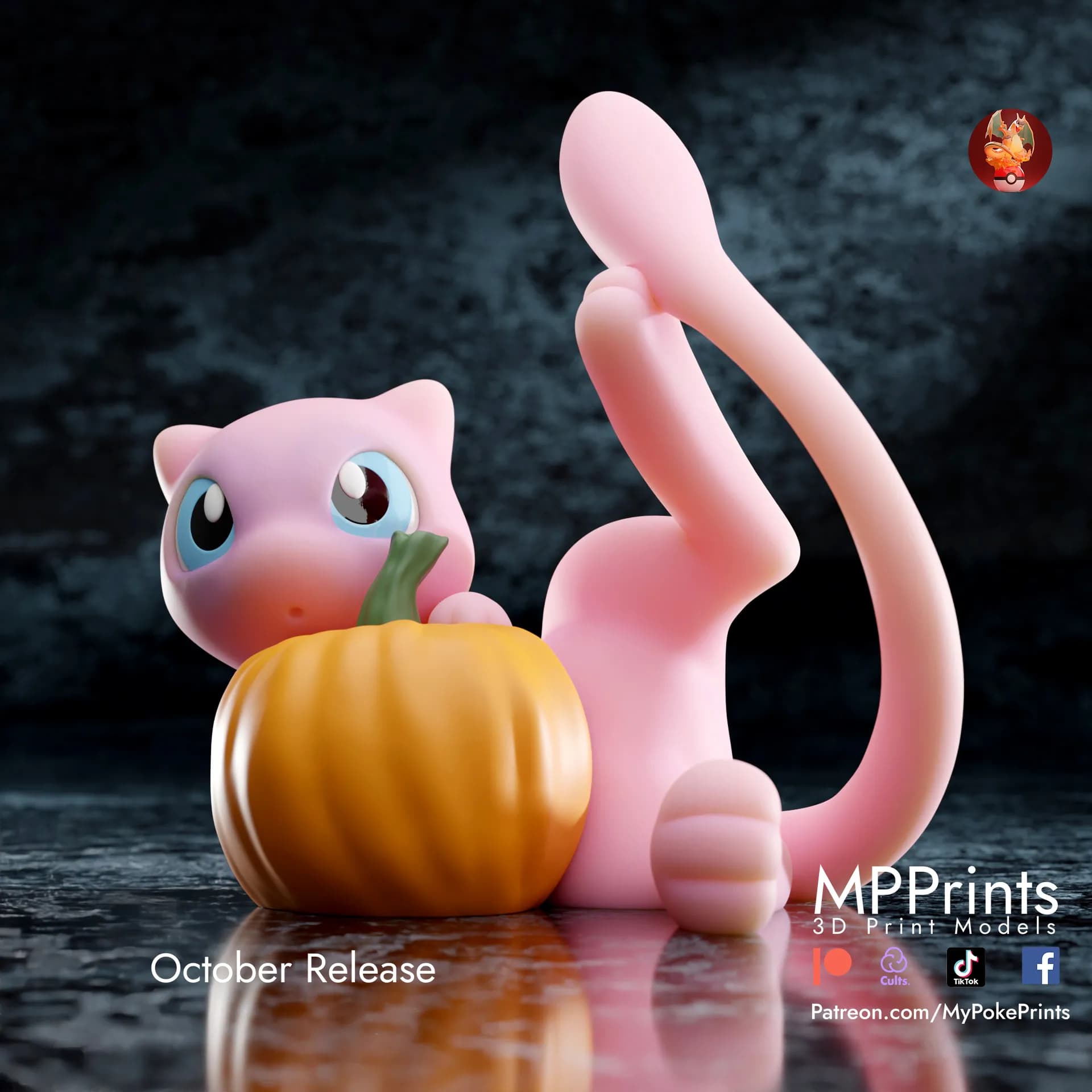 Mew pumpkin - Imagen 3