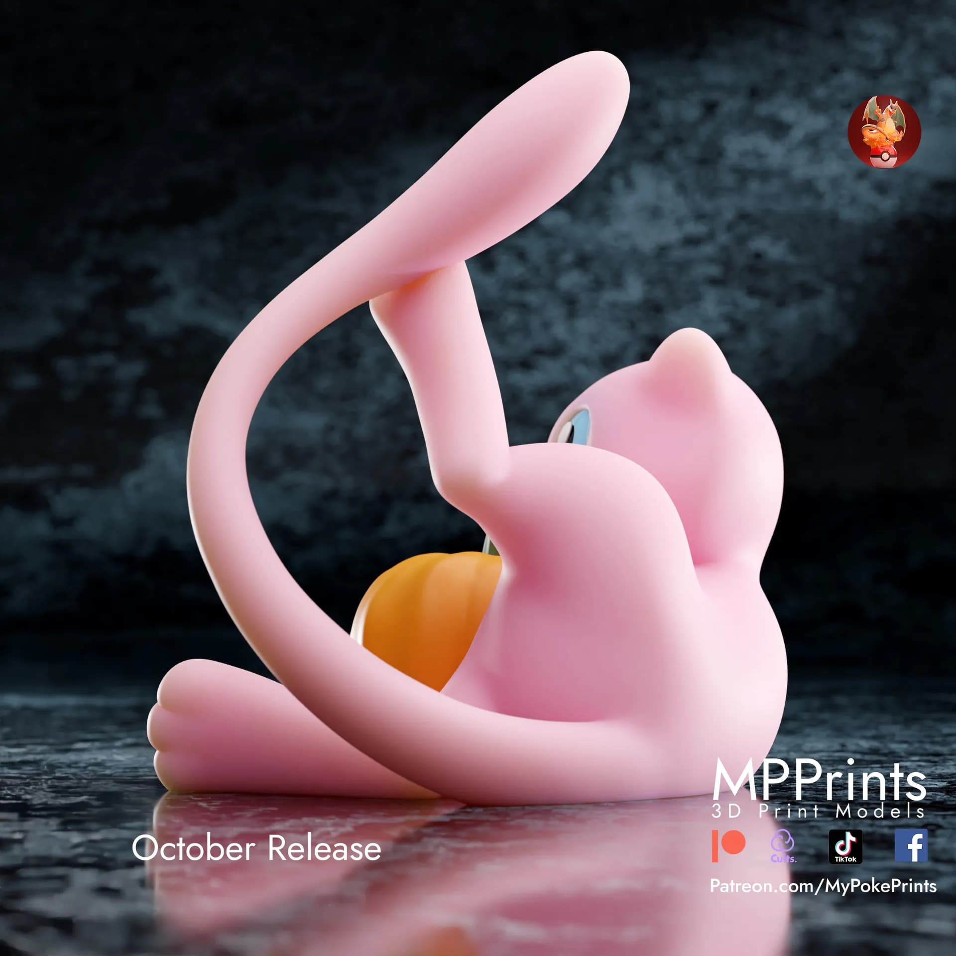 Mew pumpkin - Imagen 4
