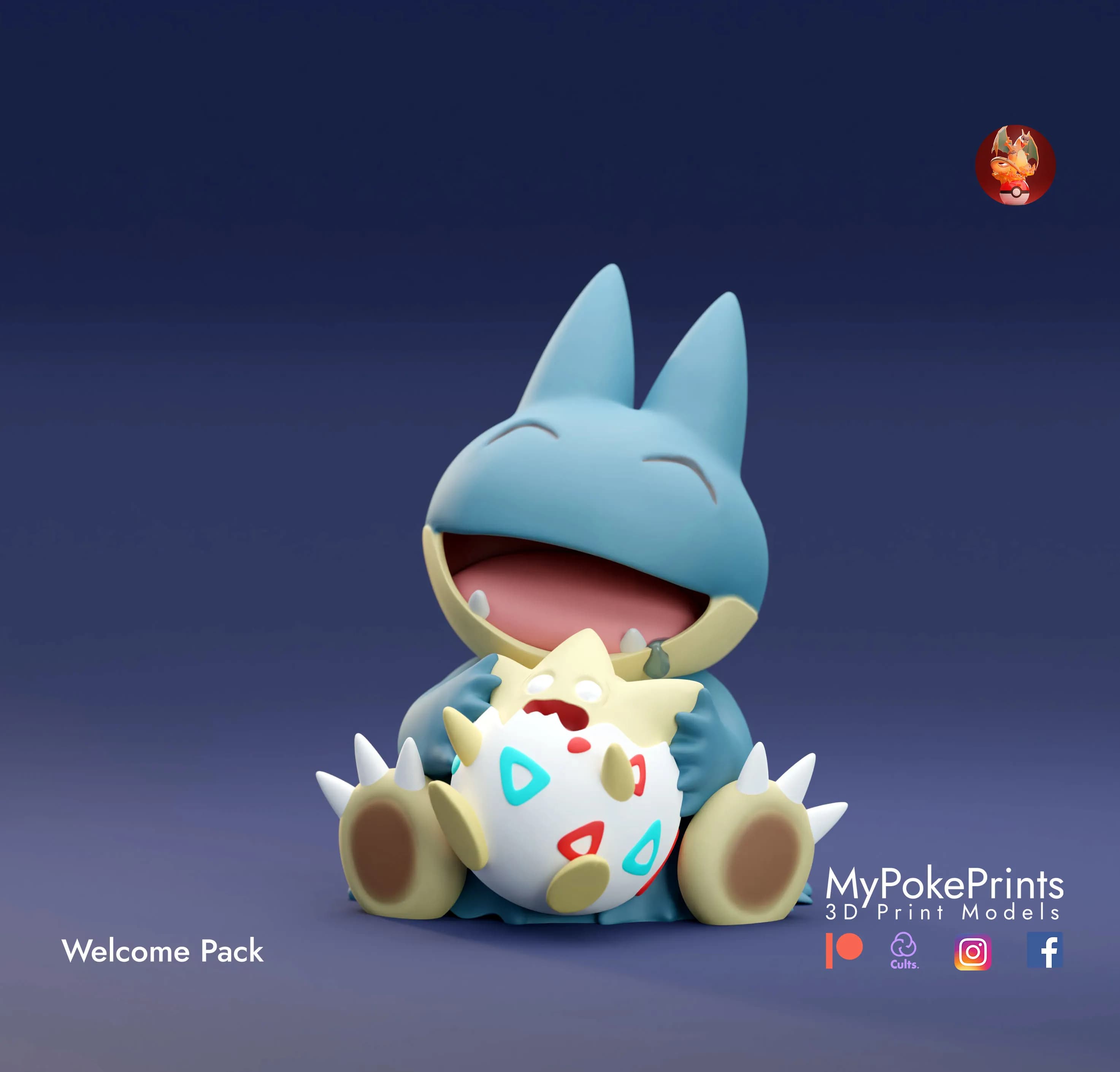 Munchlax y Togepi - Imagen 2