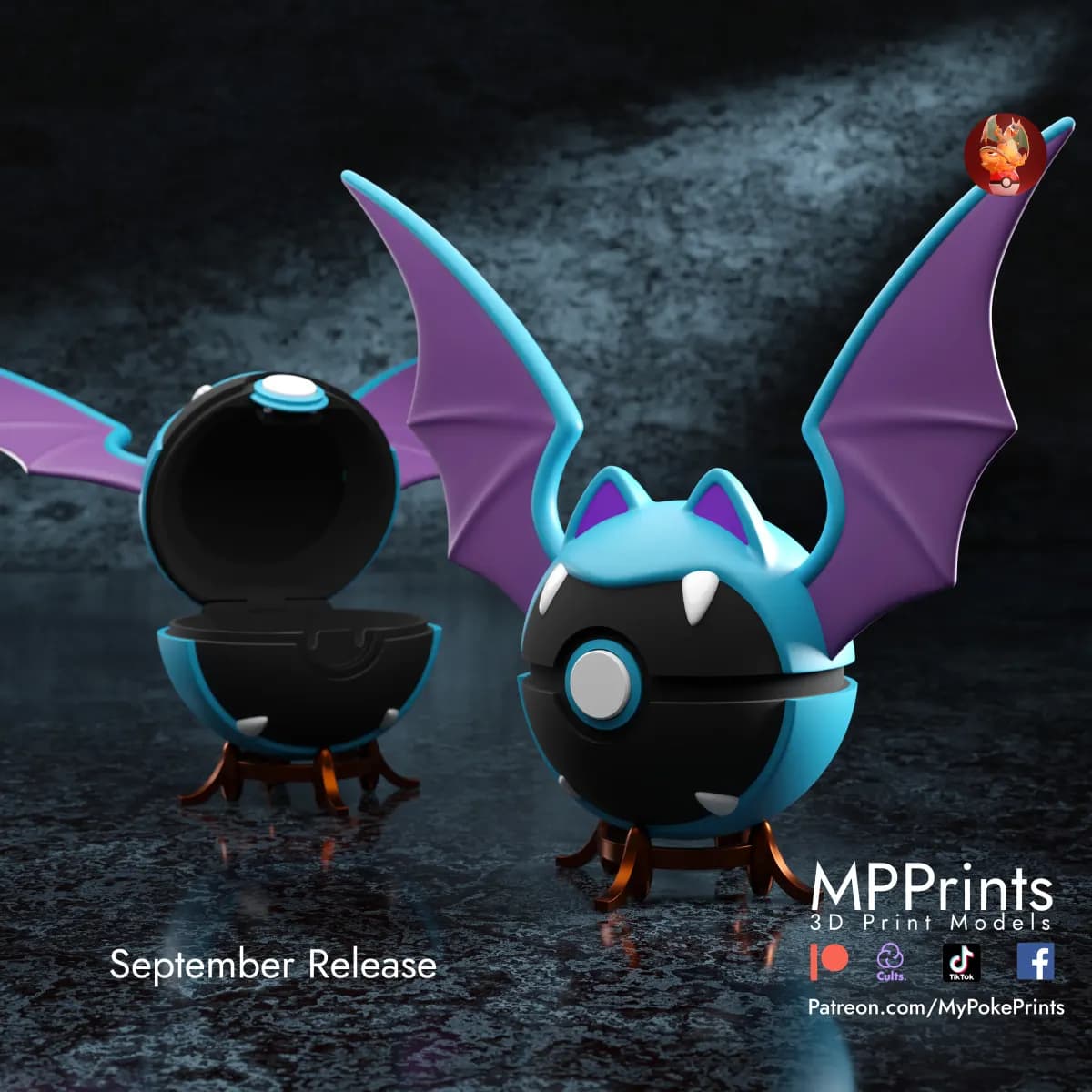 Pokeball Golbat - Imagen 1