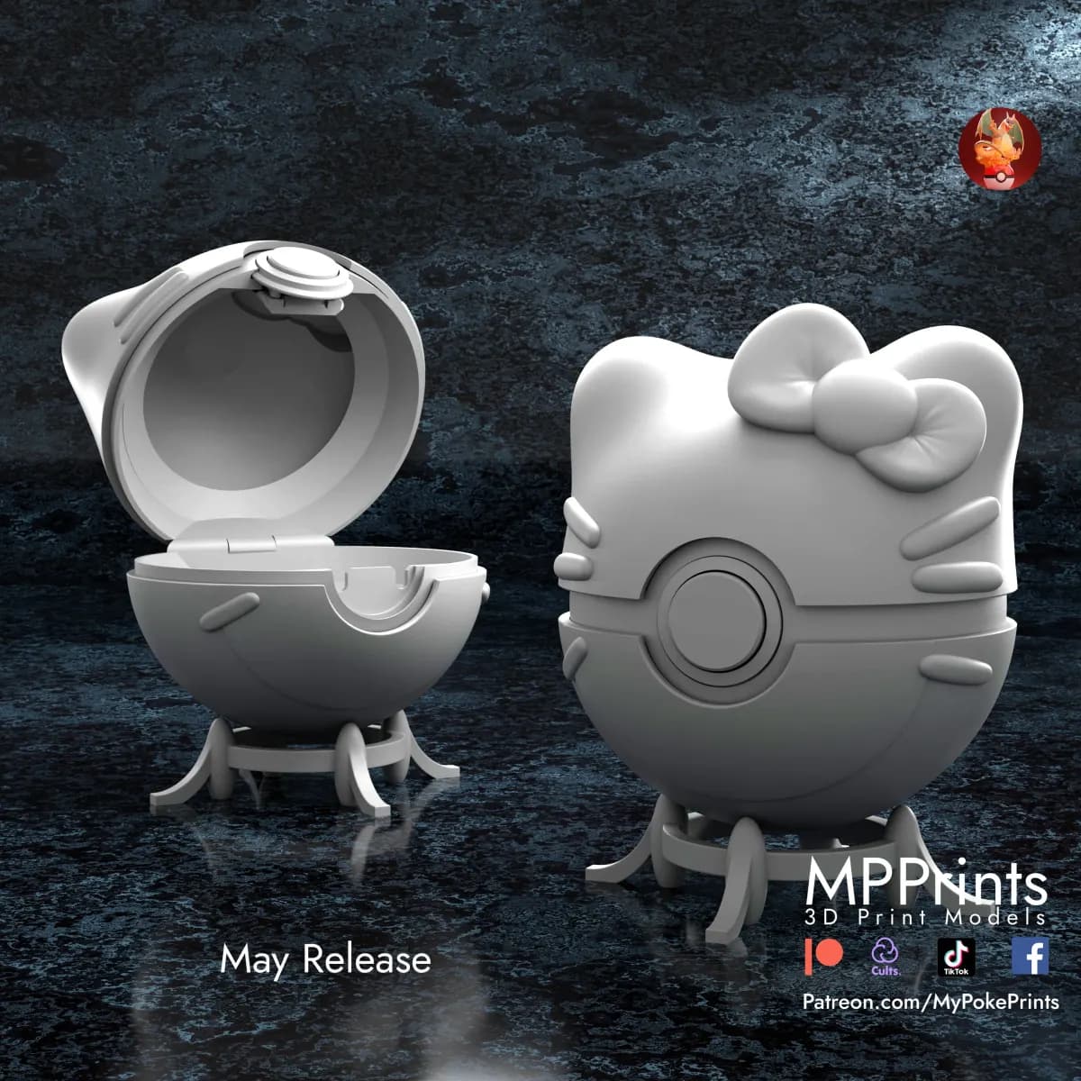 Pokeball Hello Kitty - Imagen 1