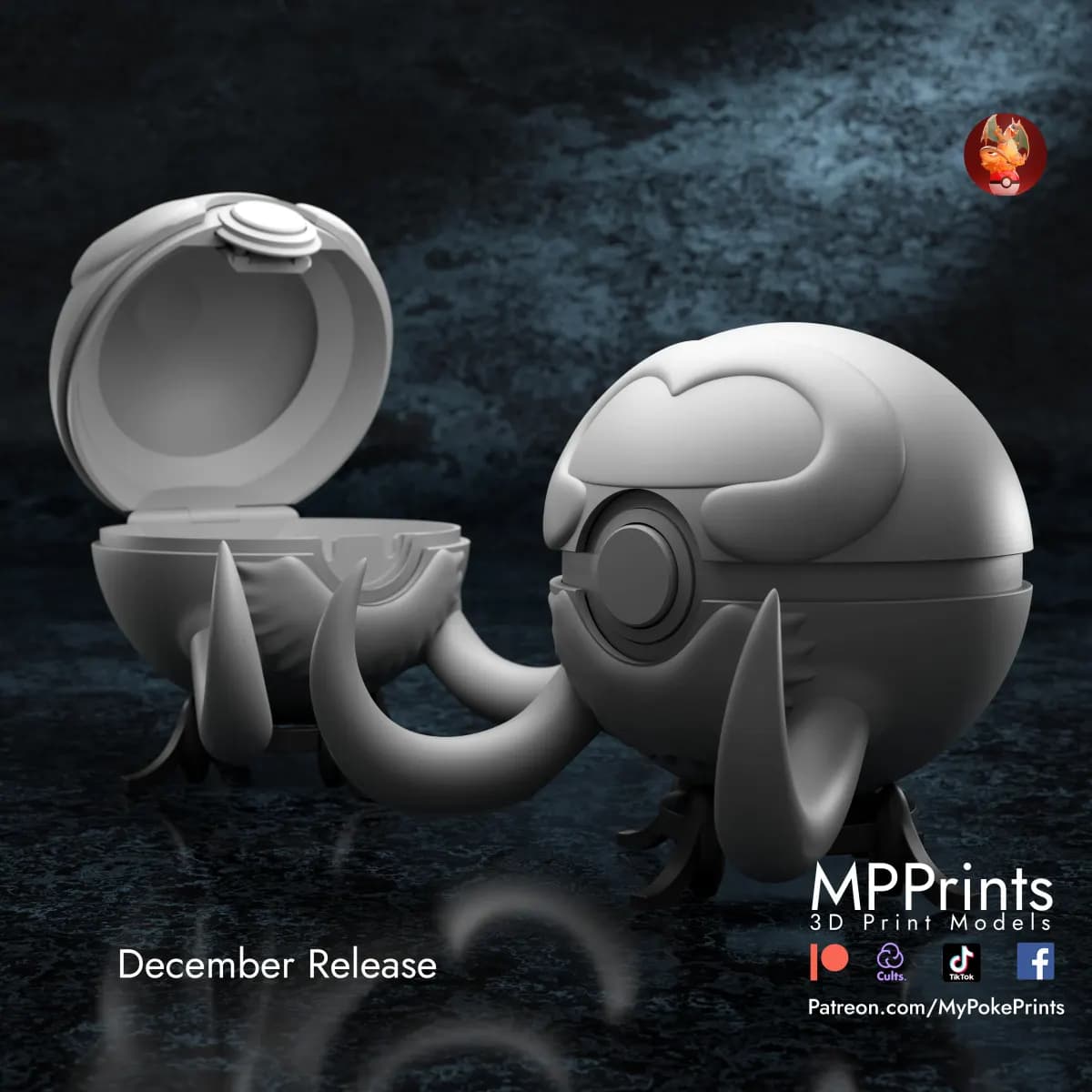 Pokeball Mamoswine - Imagen 1