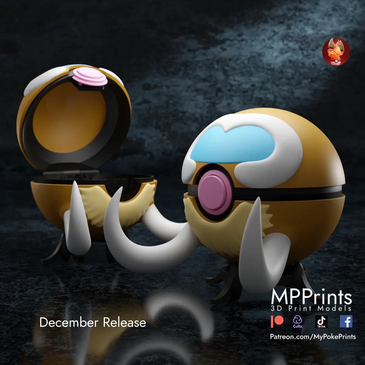 Pokeball Mamoswine - Imagen 2