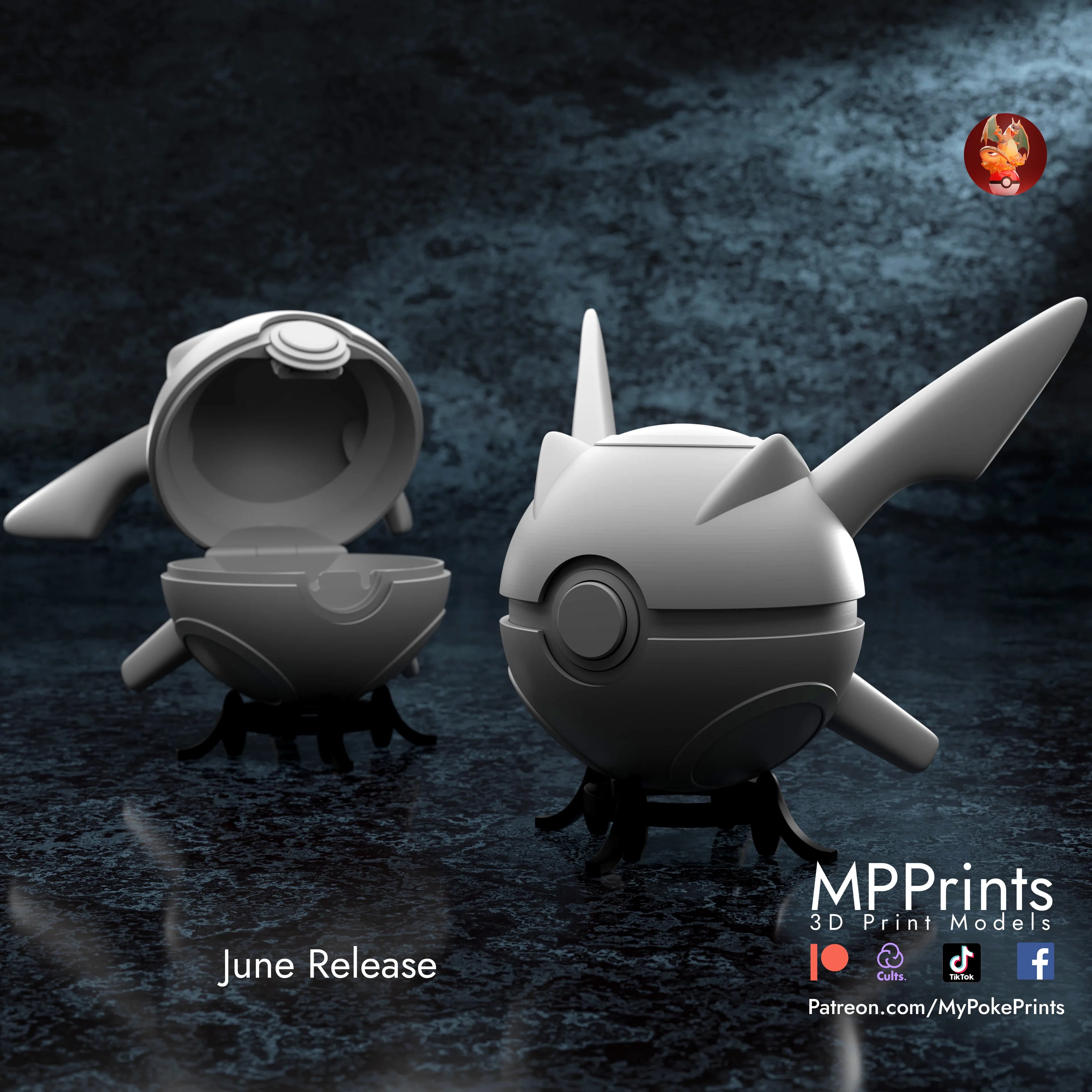 Pokeball Rayquaza - Imagen 1