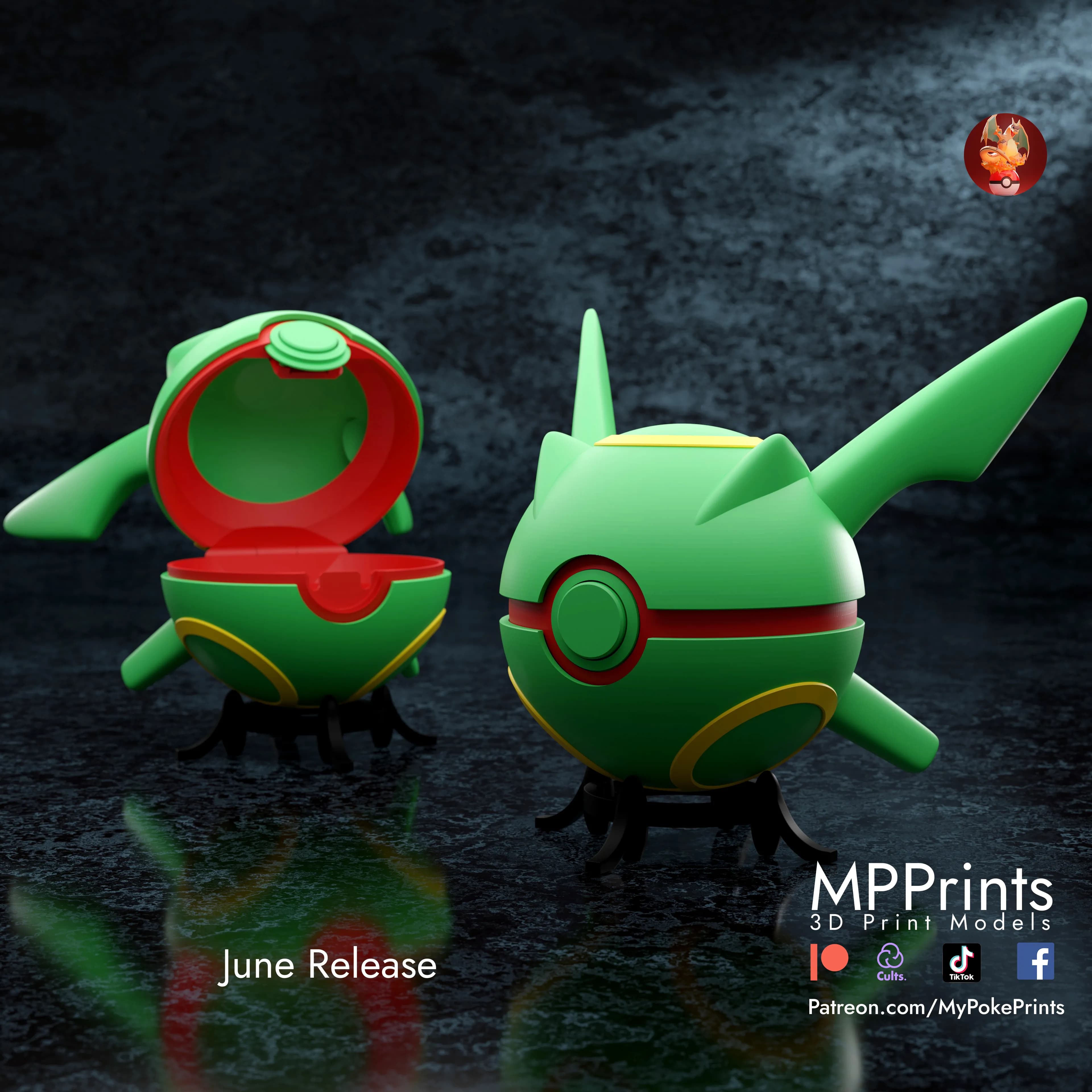 Pokeball Rayquaza - Imagen 2