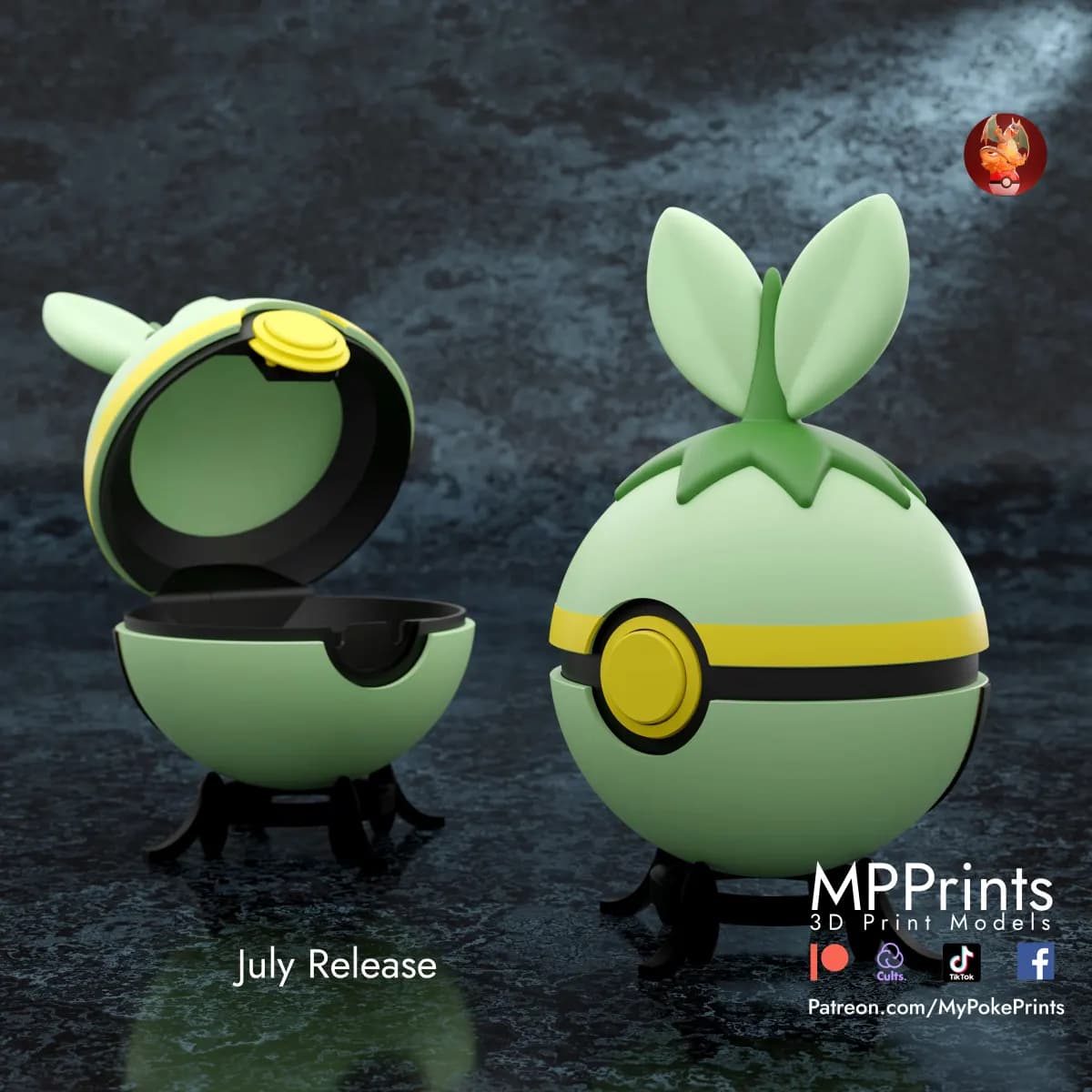 Pokeball Turtwig - Imagen 2