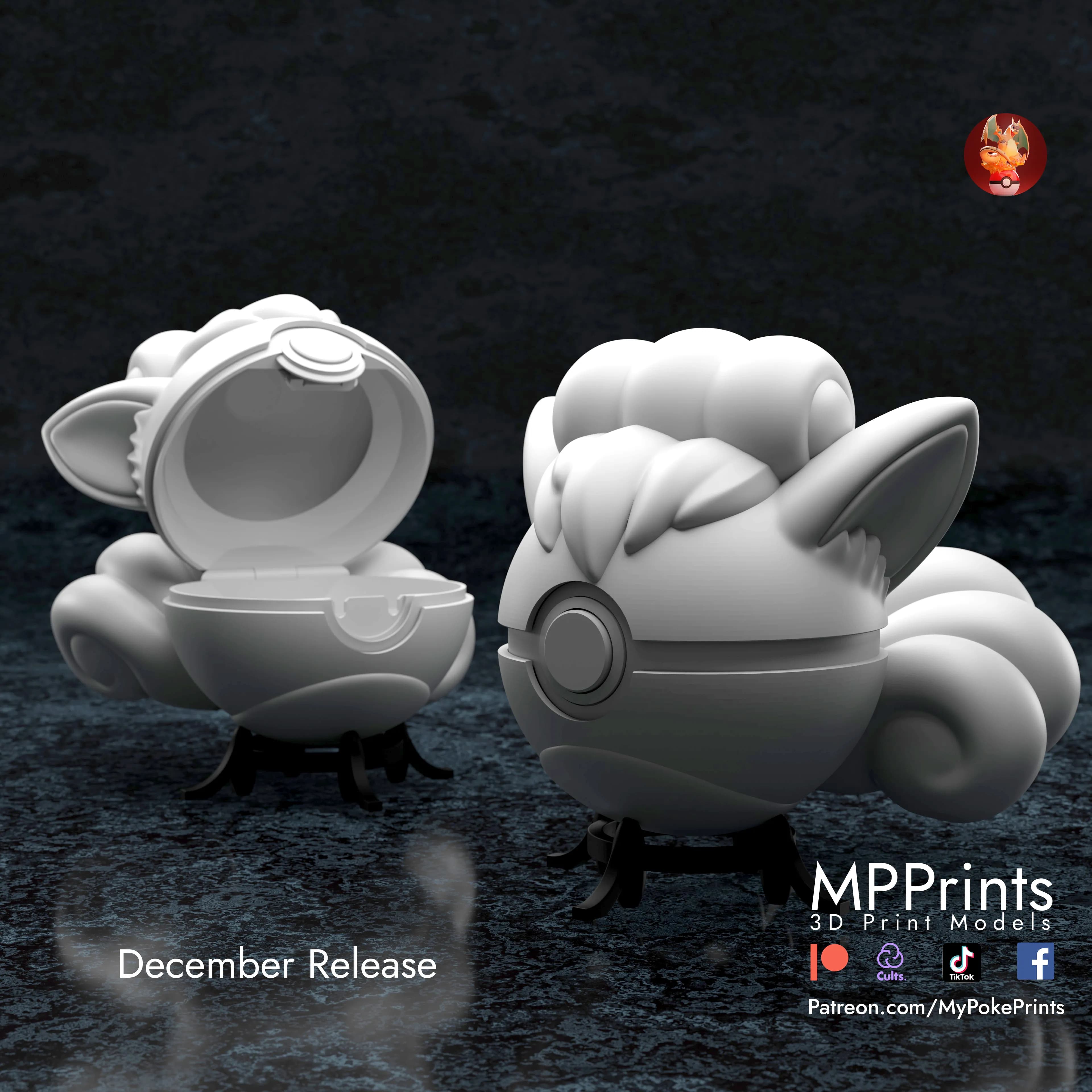 Pokeball Vulpix - Imagen 1