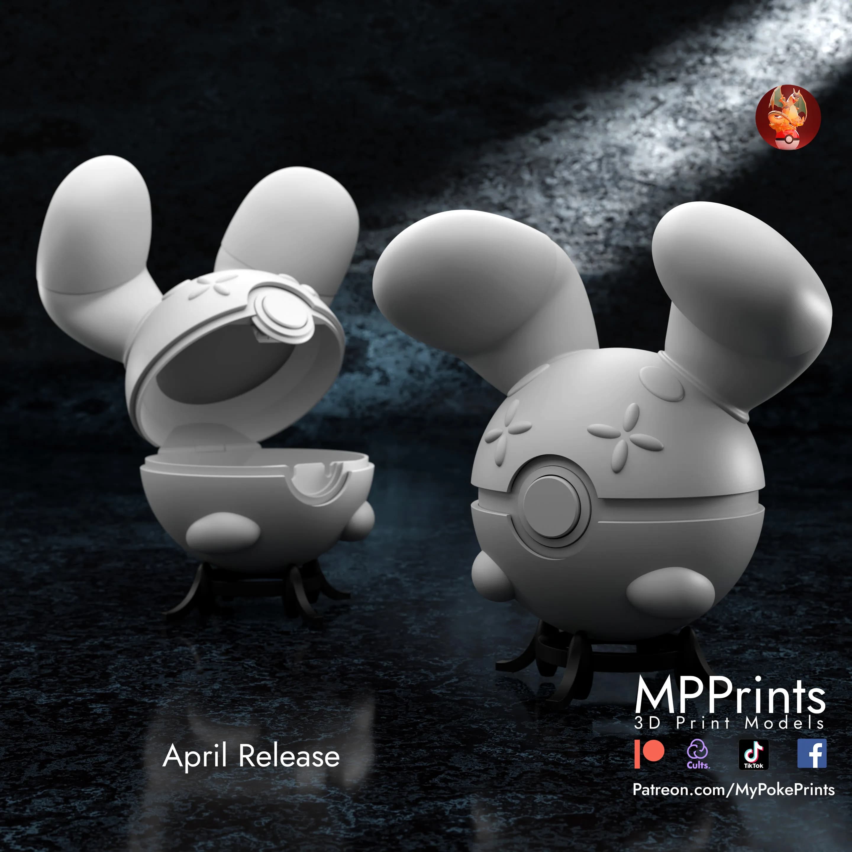 Pokeball Whismur - Imagen 1