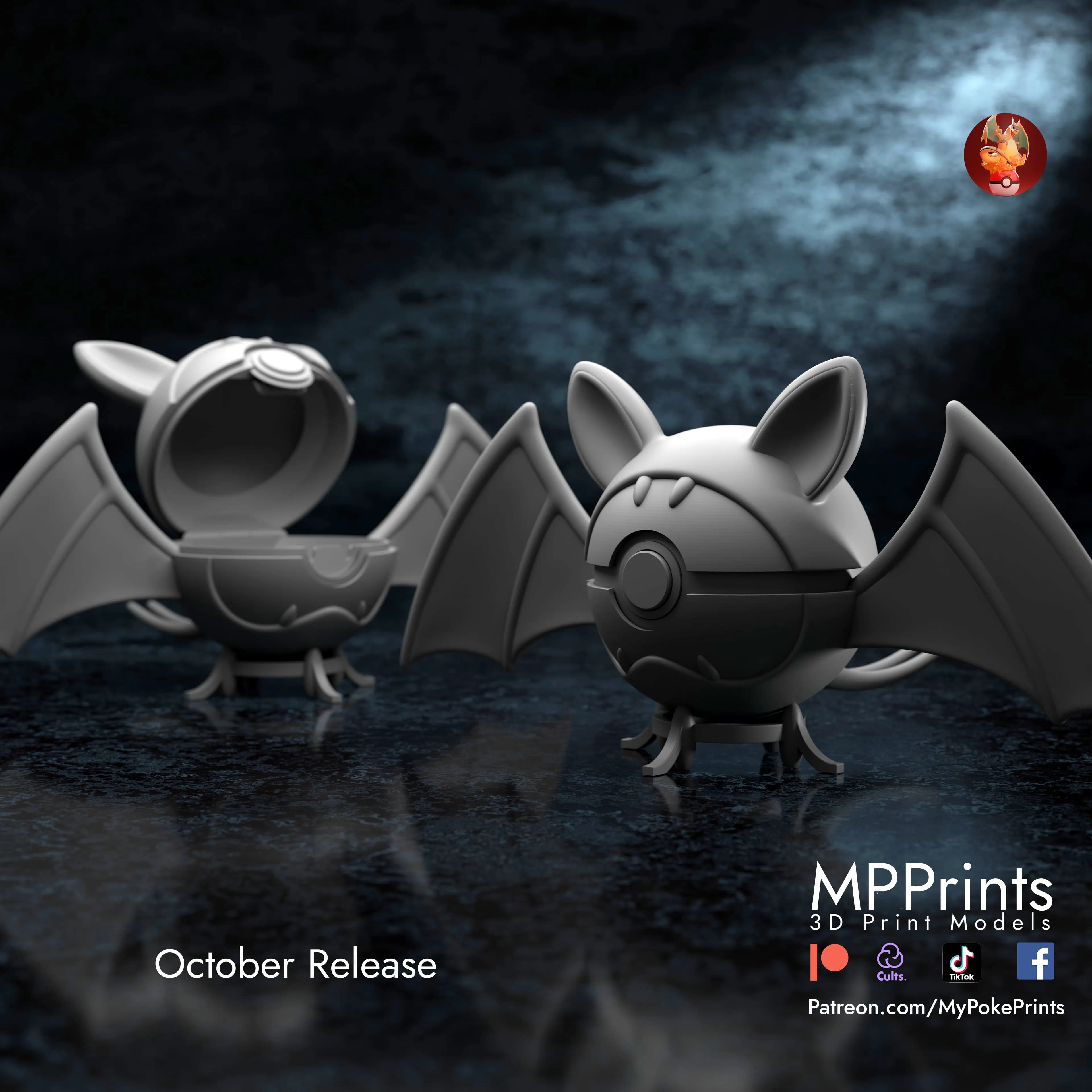 Pokeball Zubat - Imagen 1