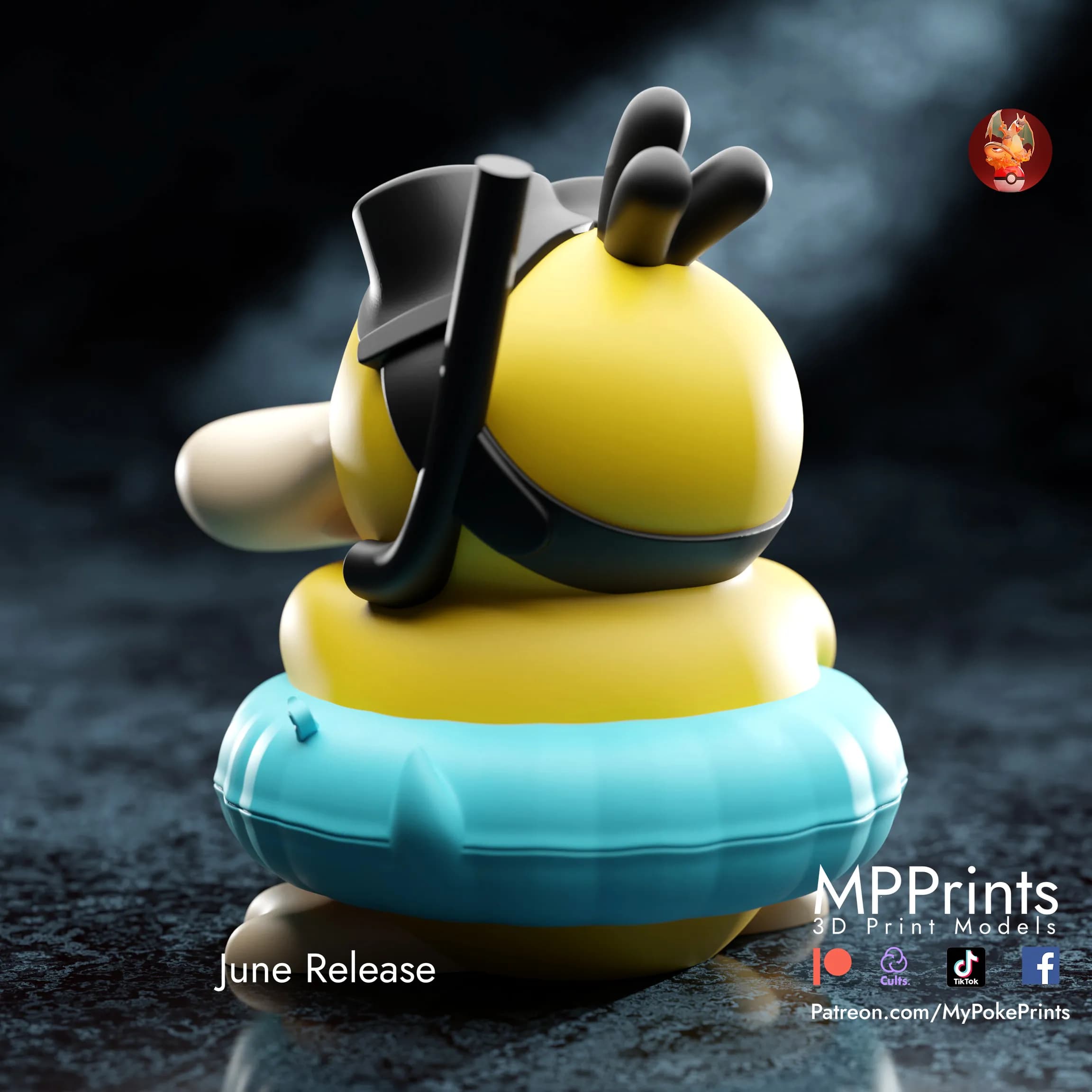 Psyduck Swimming pool - Imagen 3