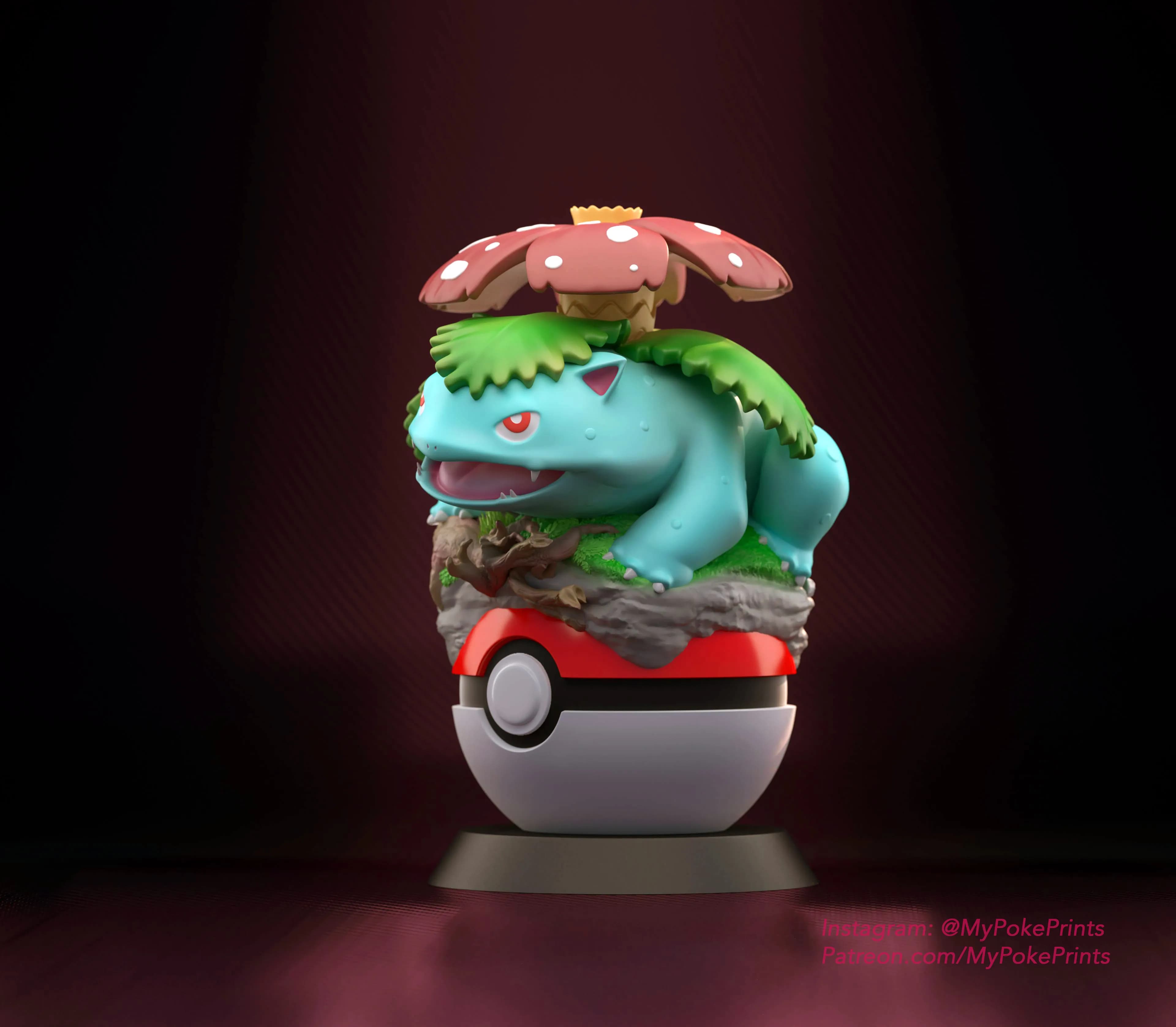 Venusaur on Pokeball - Imagen 2
