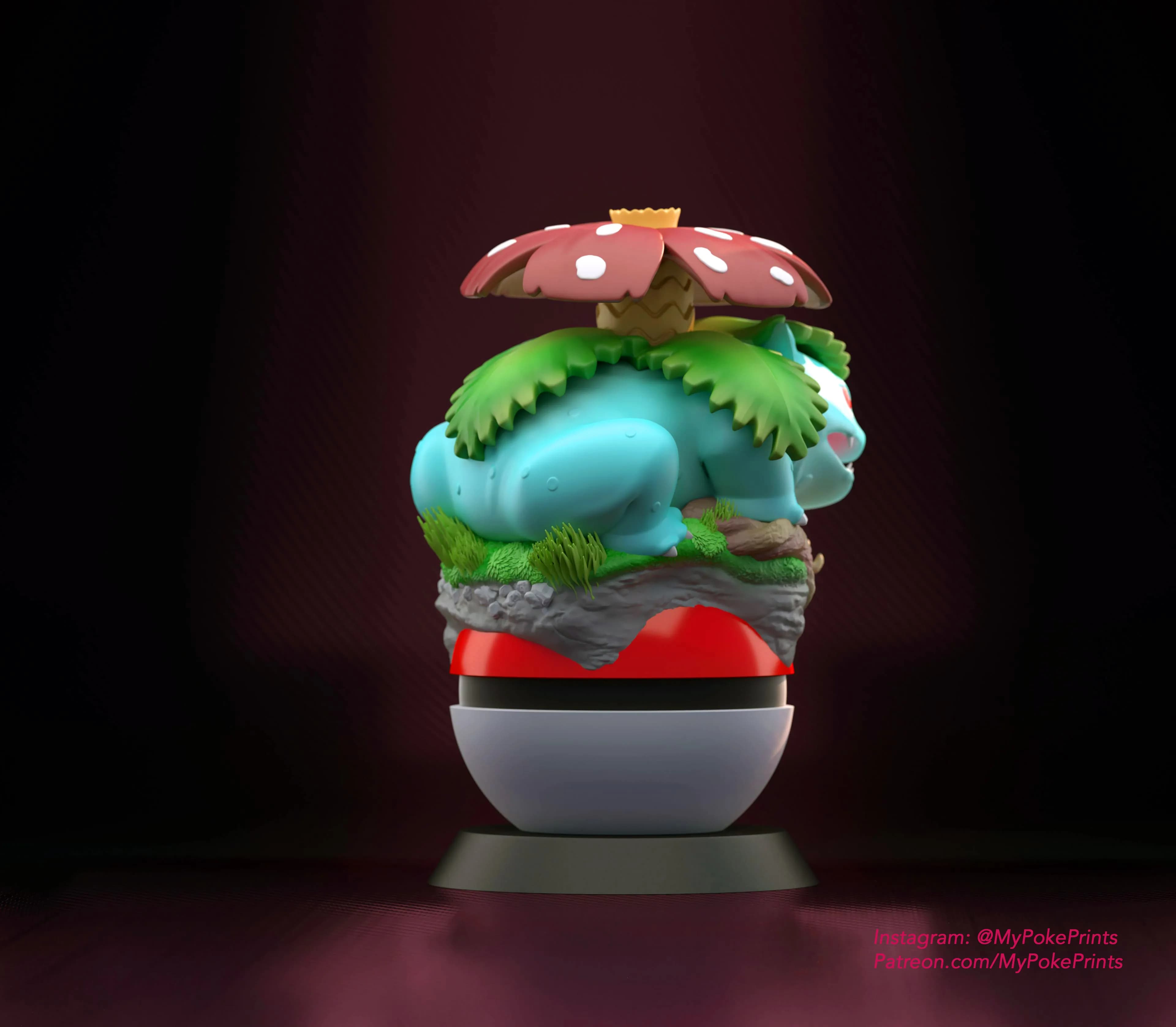Venusaur on Pokeball - Imagen 3