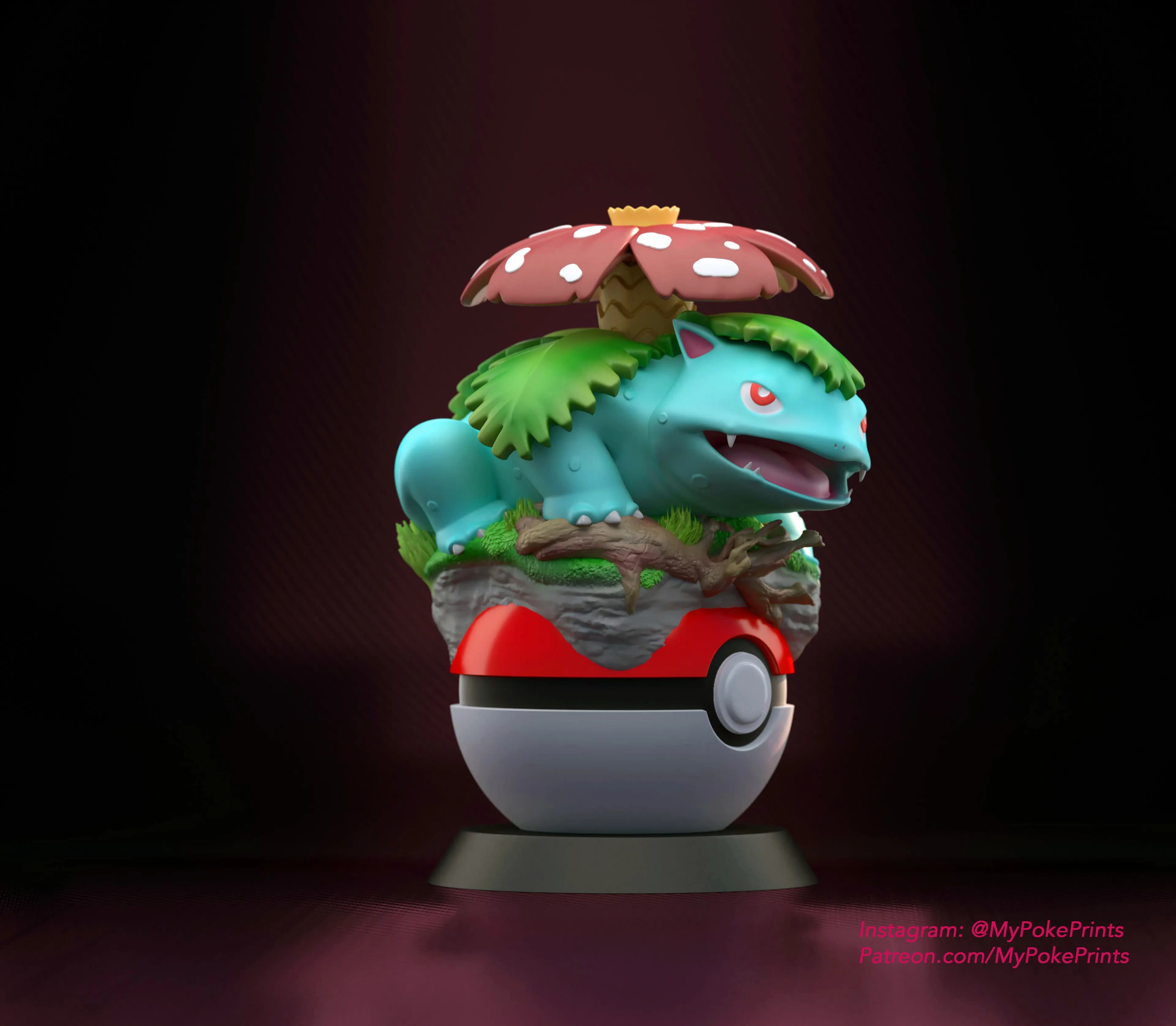 Venusaur on Pokeball - Imagen 4