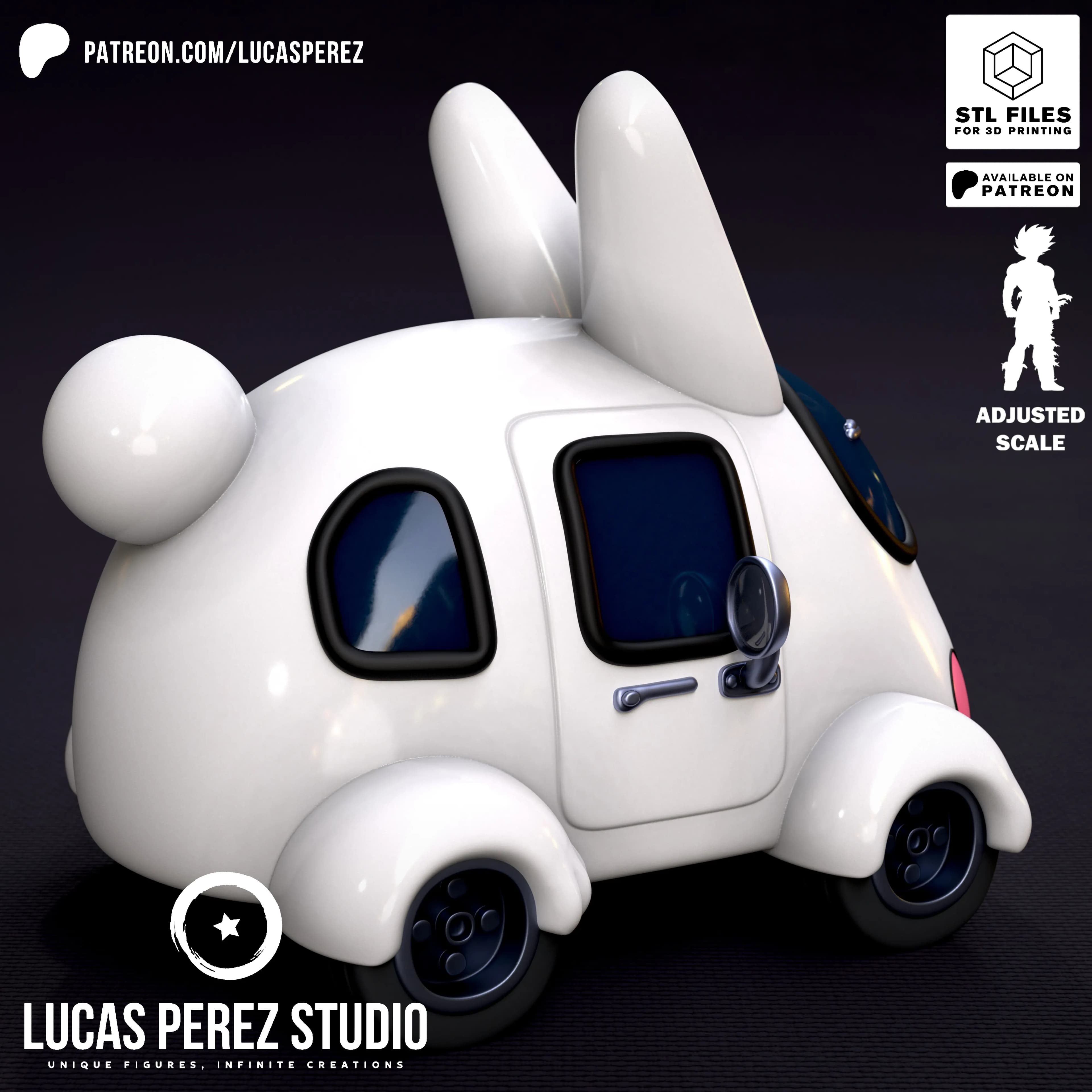 Coche de Boss Rabbit - Dragon Ball - Imagen 2