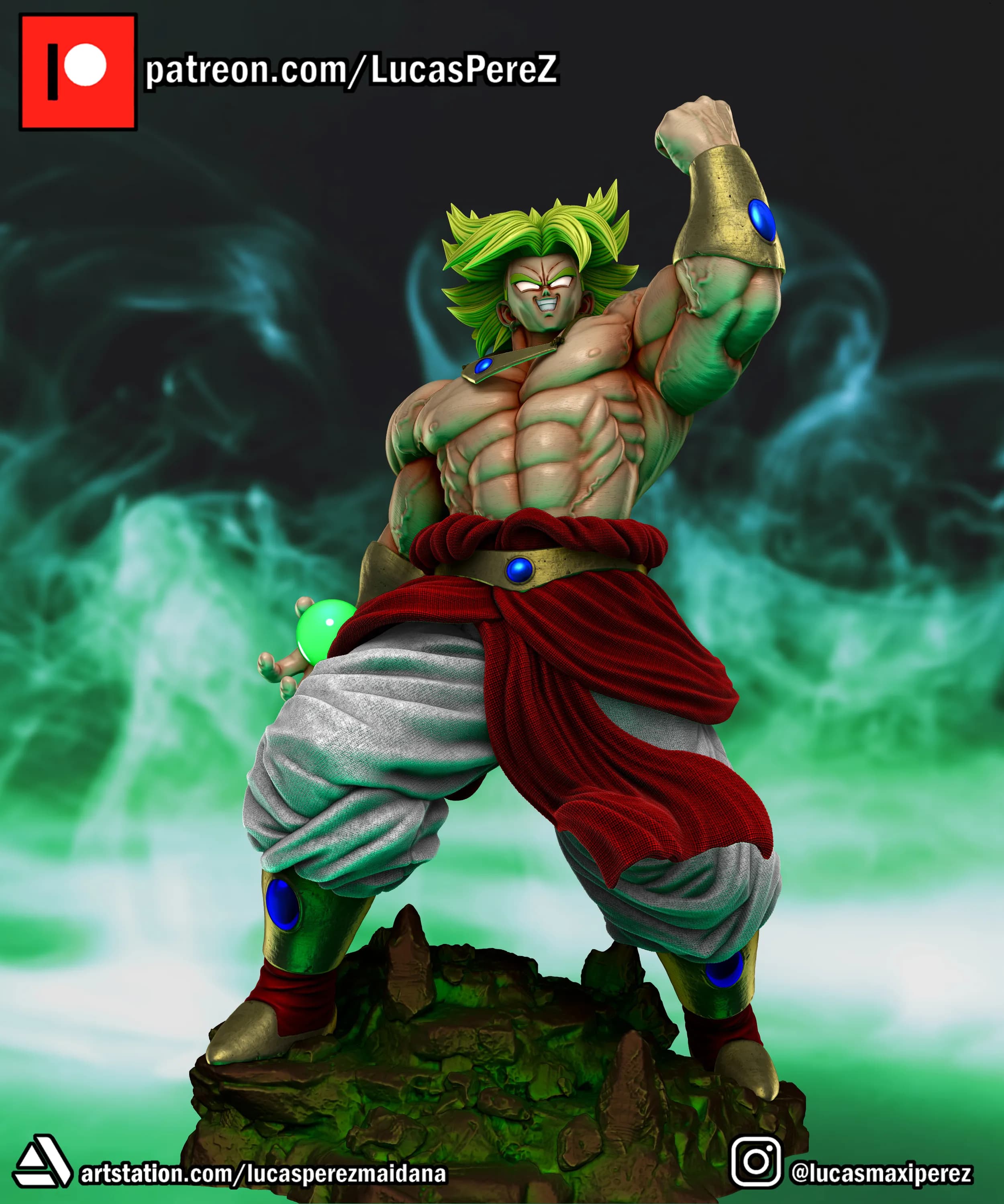 Broly Cuerpo Completo - Dragon Ball - Imagen 4