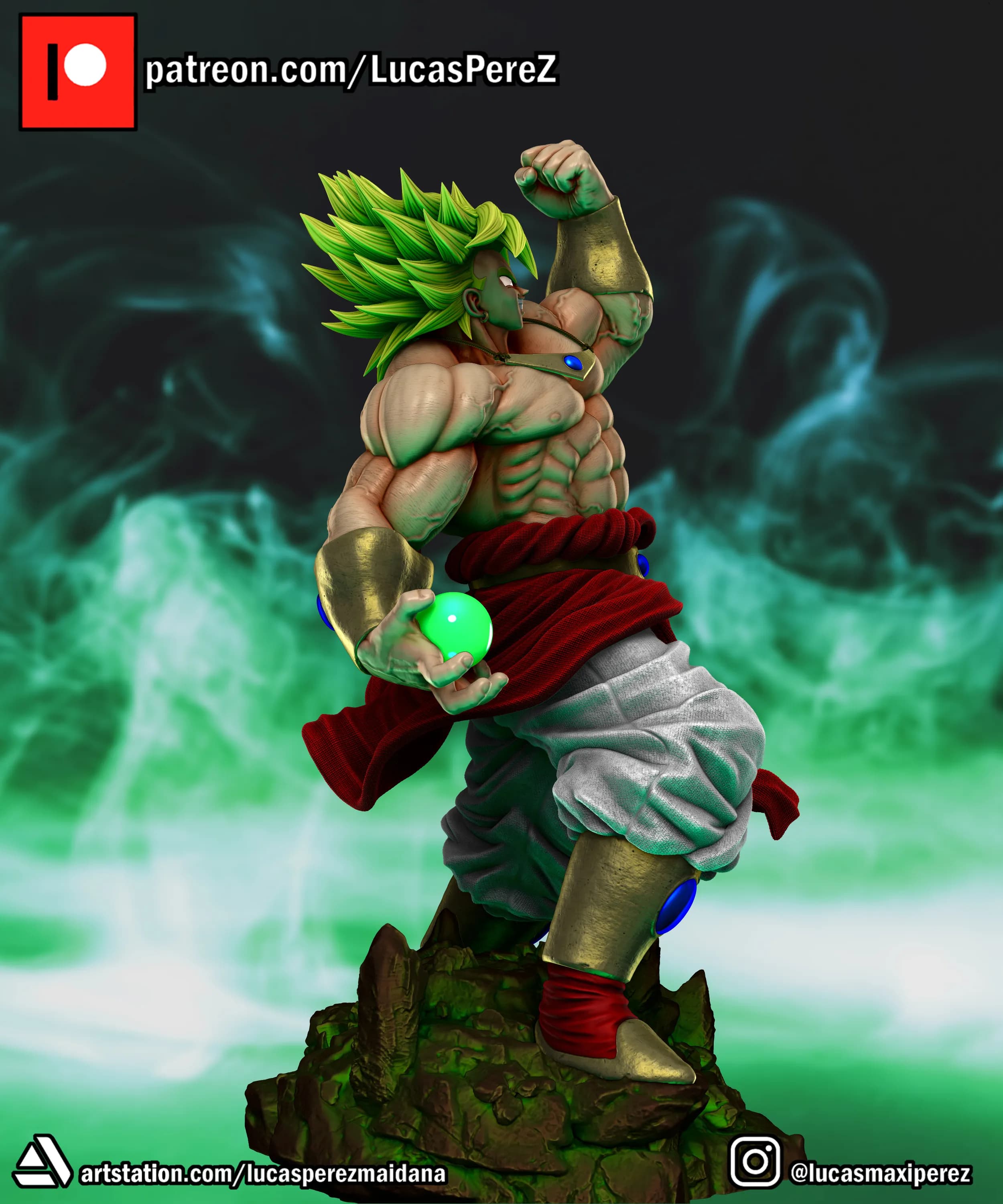 Broly Cuerpo Completo - Dragon Ball - Imagen 5