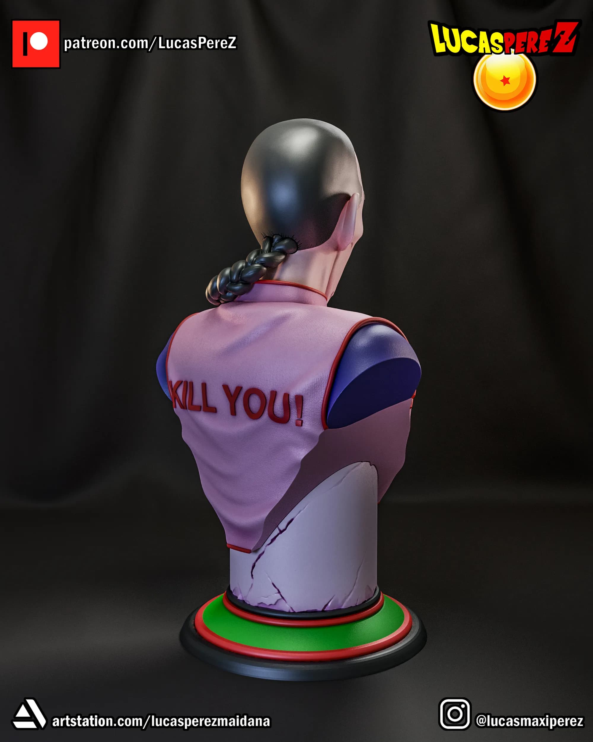 Busto de Tao Pai Pai - Dragon Ball - Imagen 2