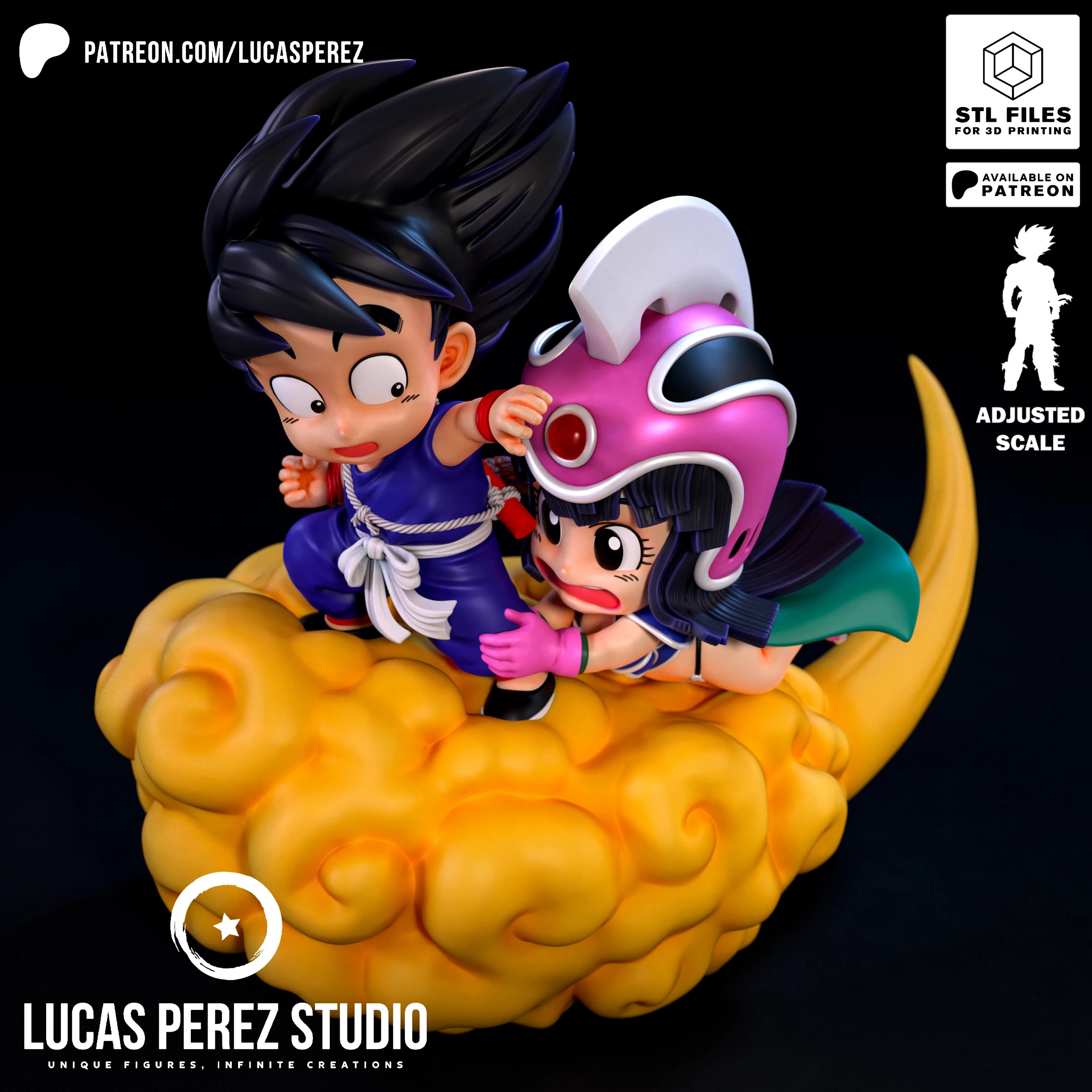 Goku y Chi-Chi - Dragon Ball - Imagen 5