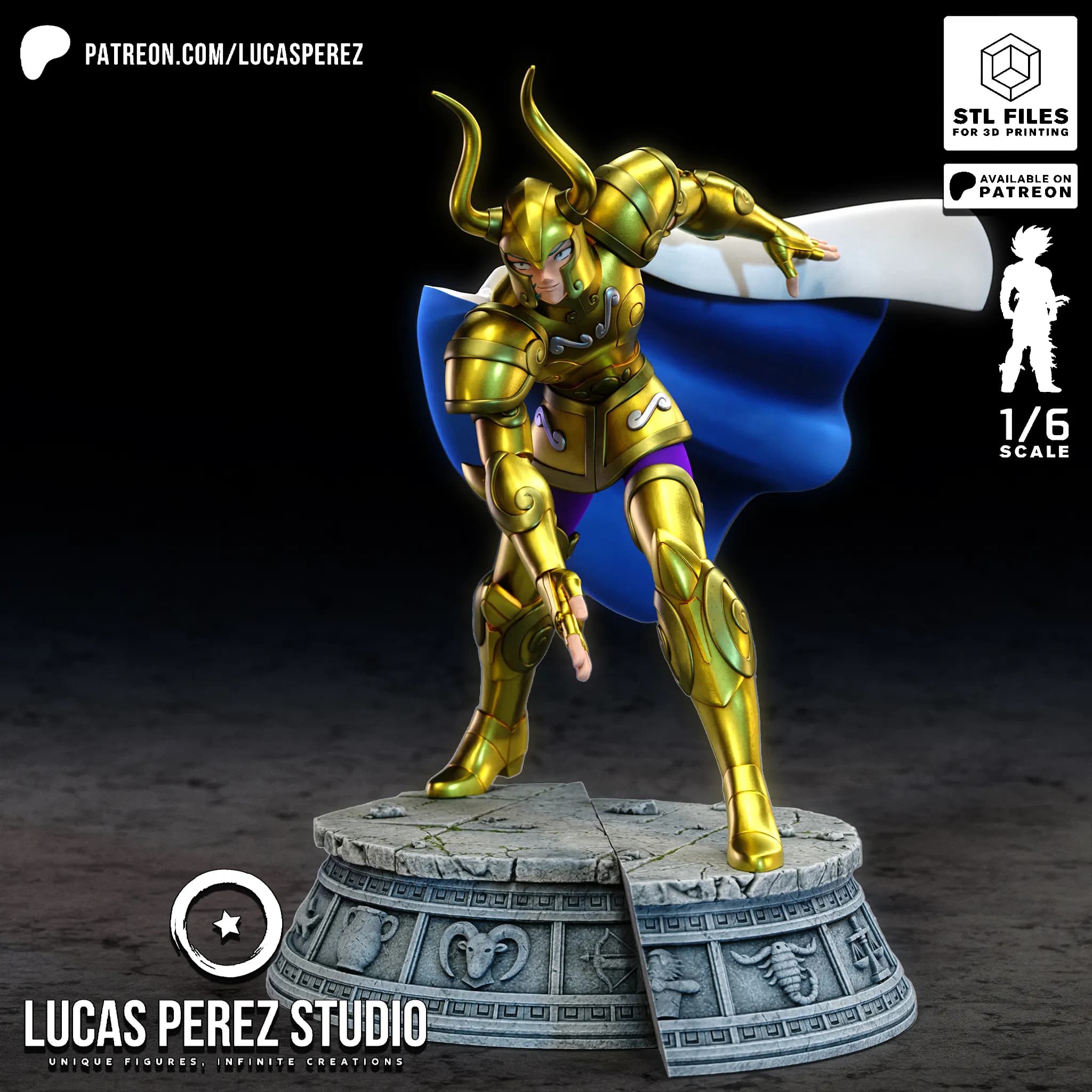 Shura de Capricornio - Caballeros del Zodiaco - Imagen 3