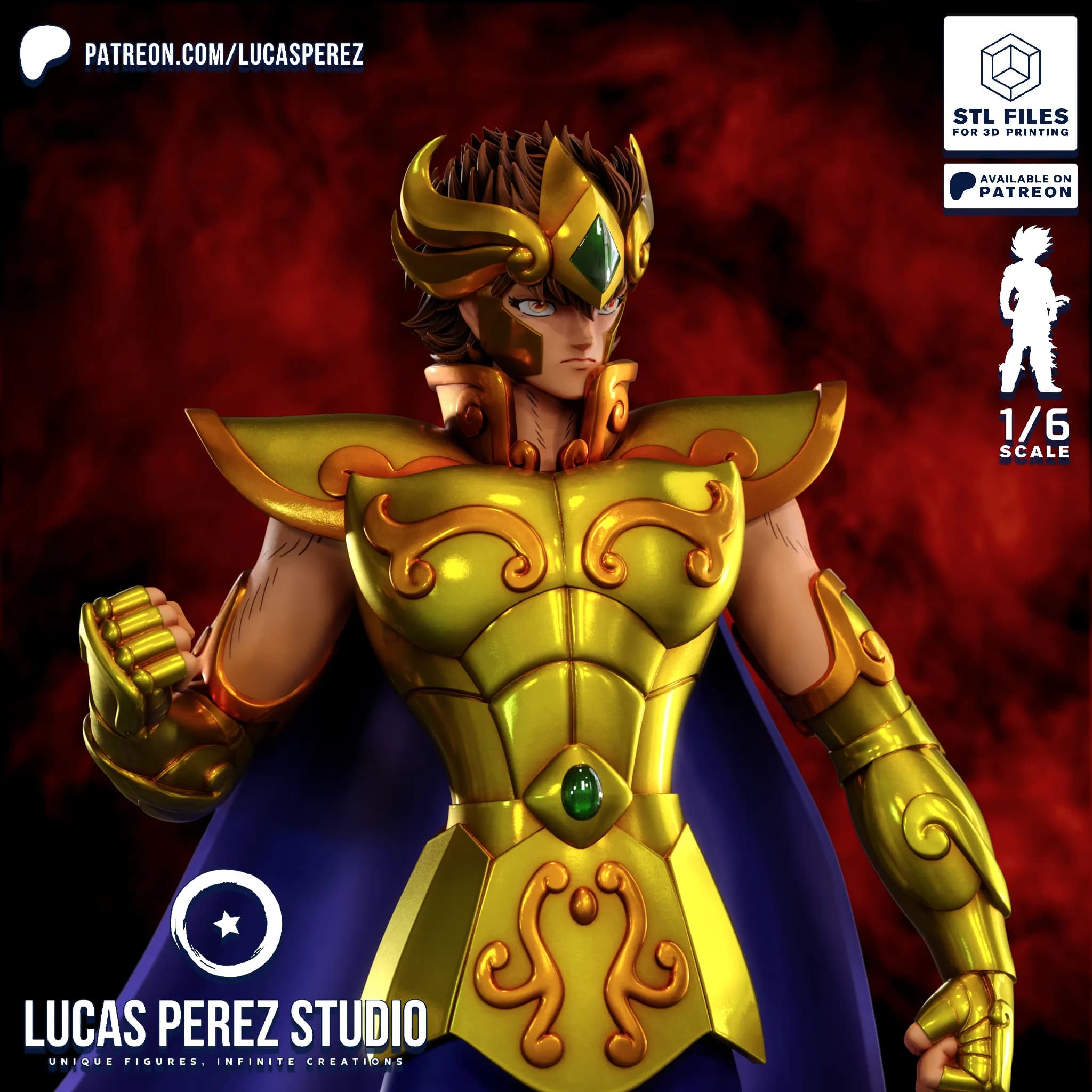 Aioria de Leo - Caballeros del Zodiaco - Imagen 2