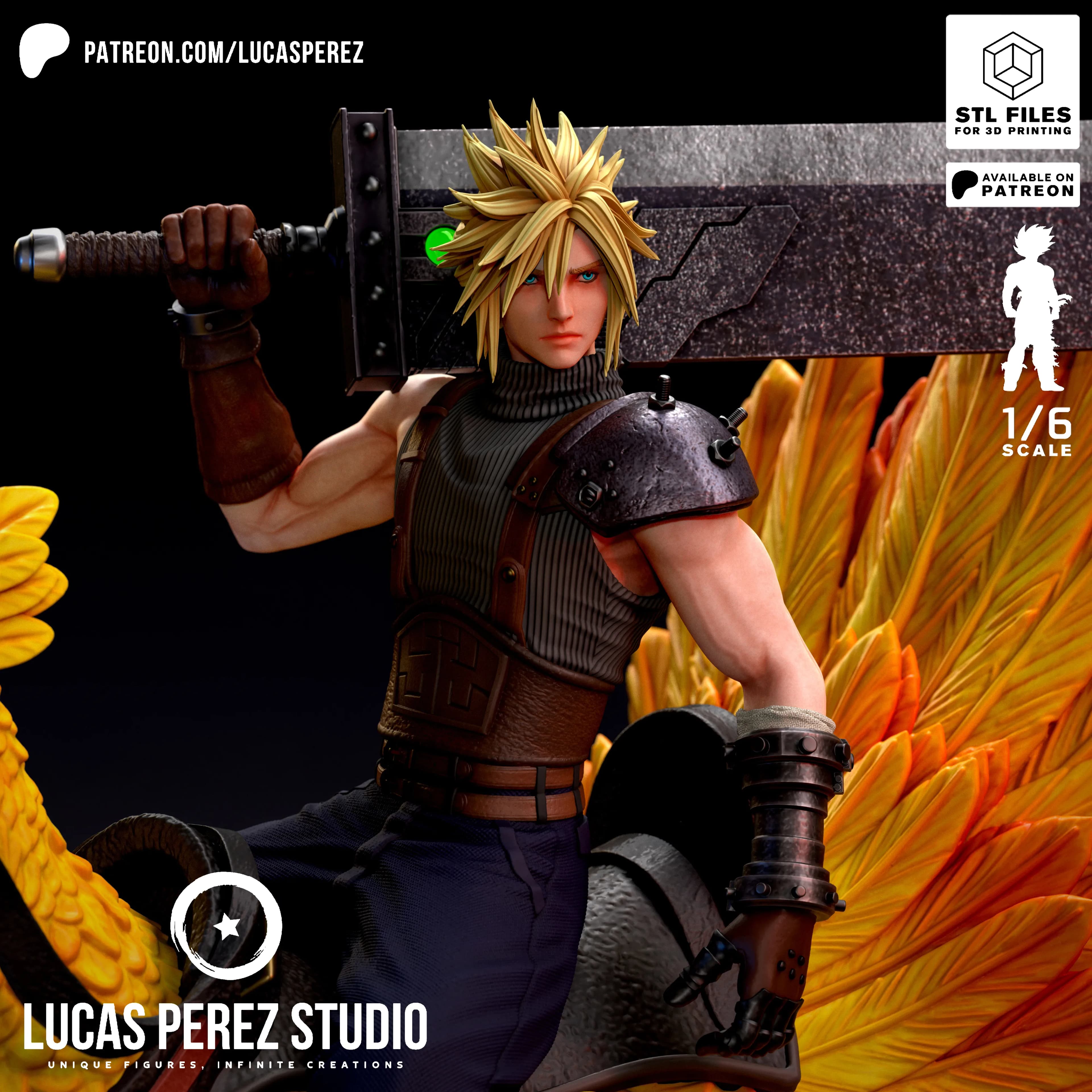 Cloud Strife - Final Fantasy VII - Imagen 1