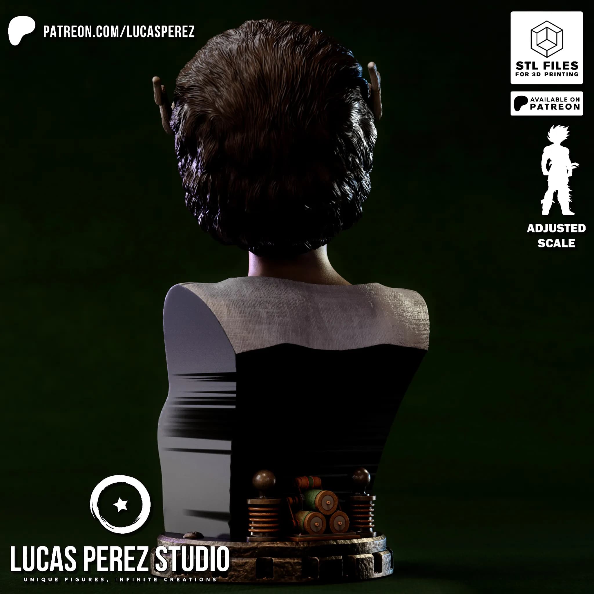 Busto de La Novia de Frankenstein - Cine Clásico - Imagen 5